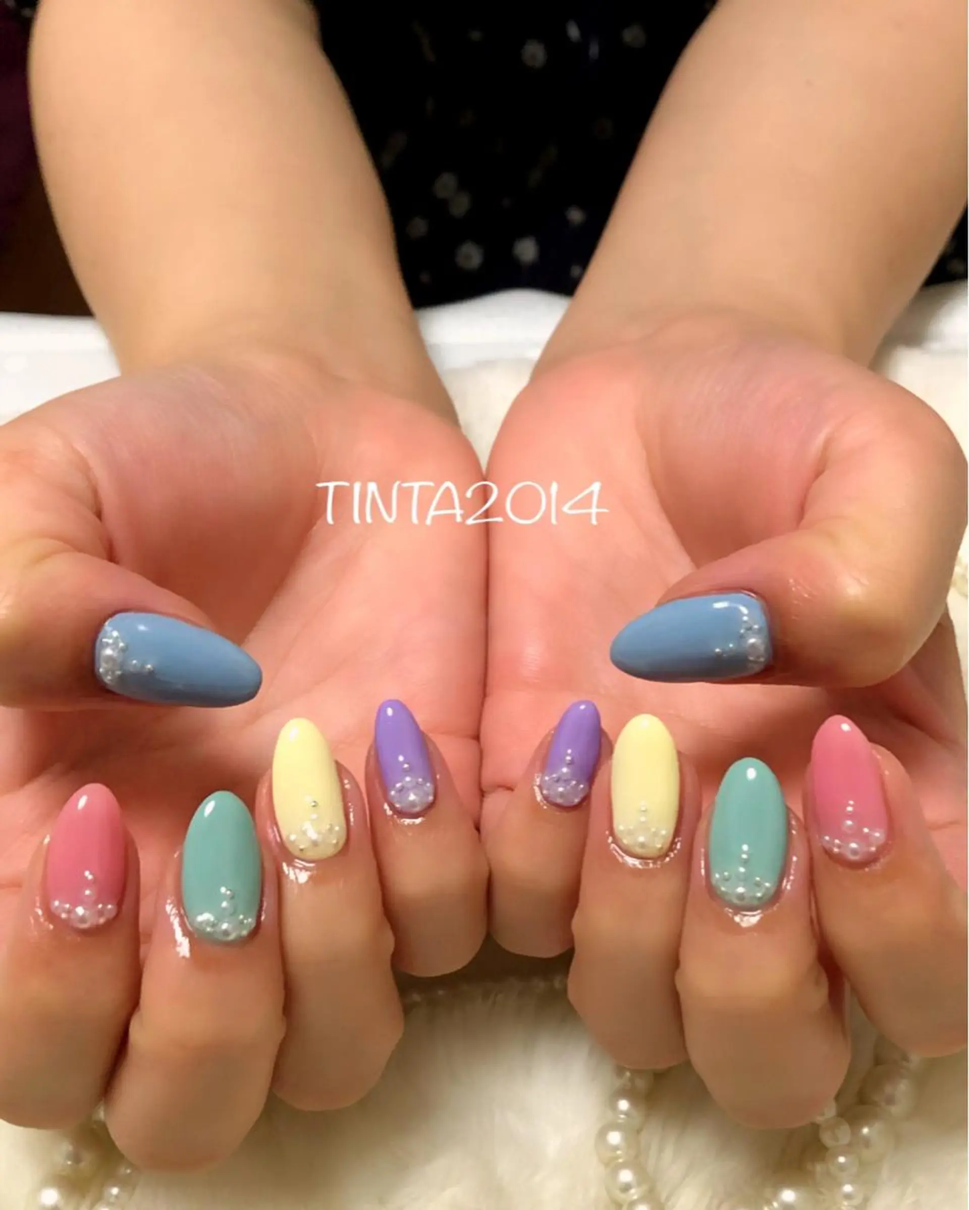 ネイル ワンカラーネイル 馬場 典子のネイルデザイン