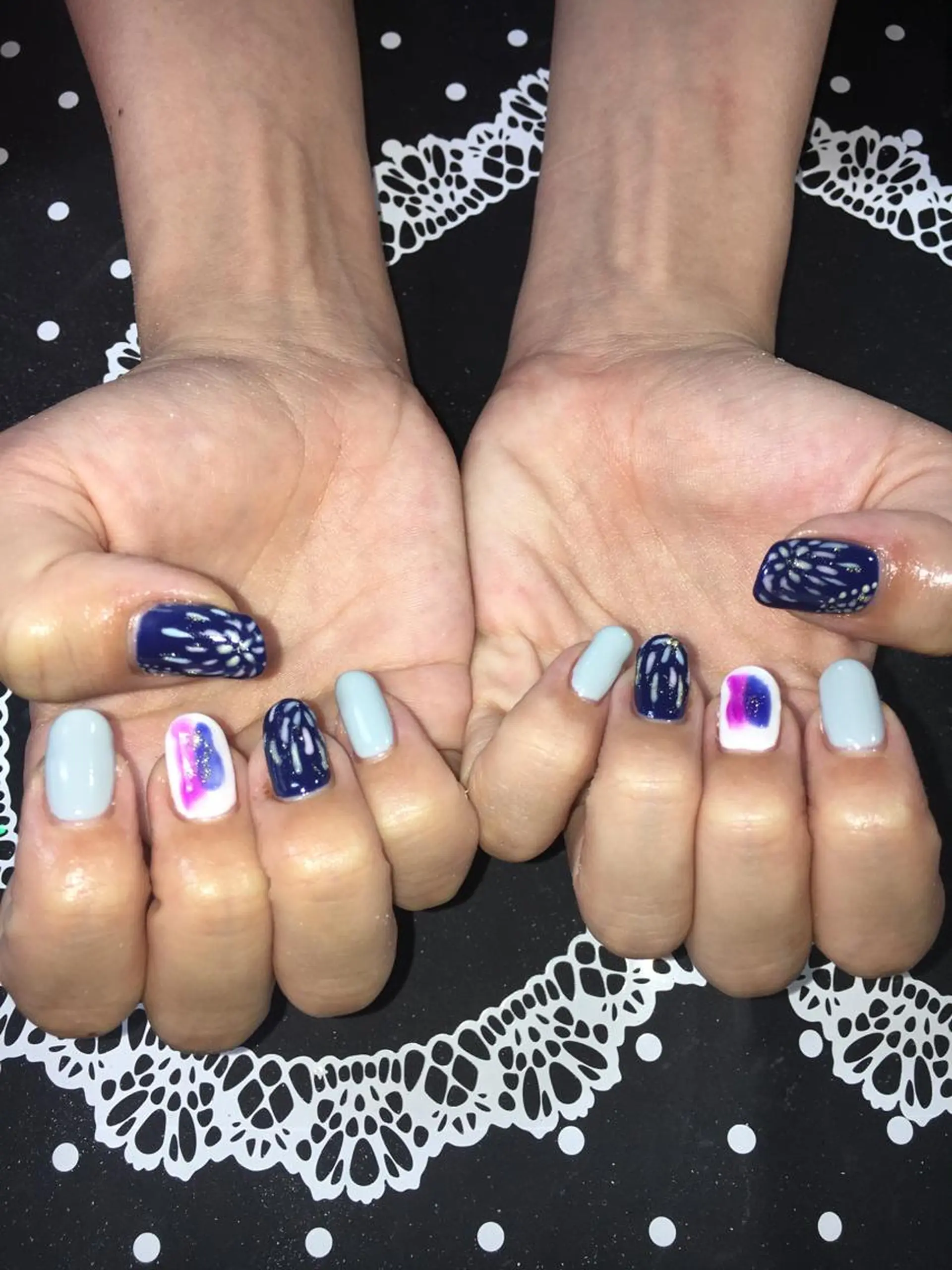 ネイル ハンドネイル フットネイル miwa ミワのネイルデザイン