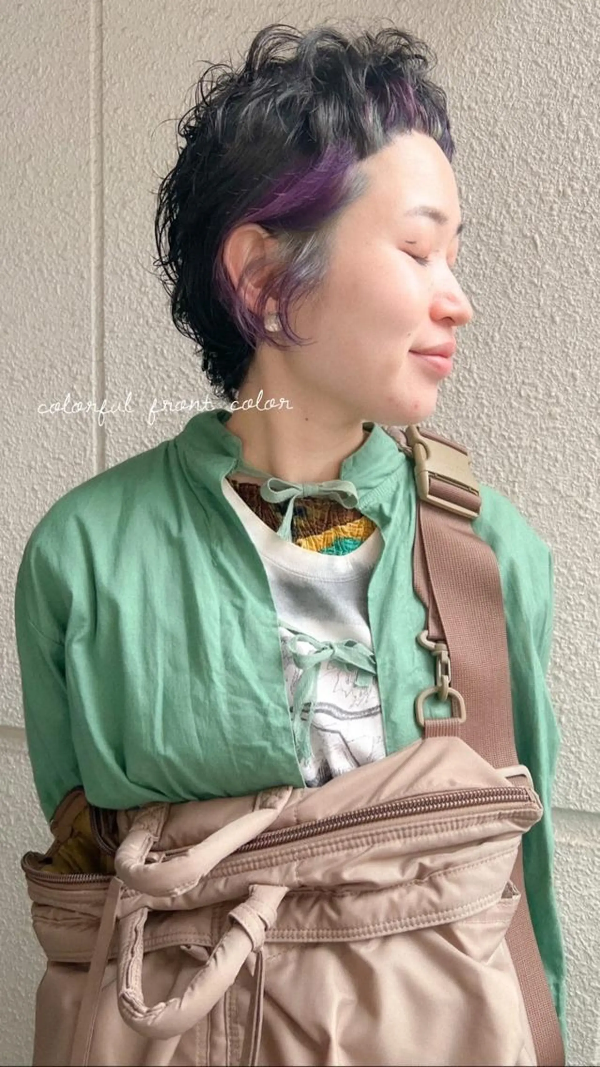 ショート カラー カラーパティシエ facce🌼ikoのヘアスタイル