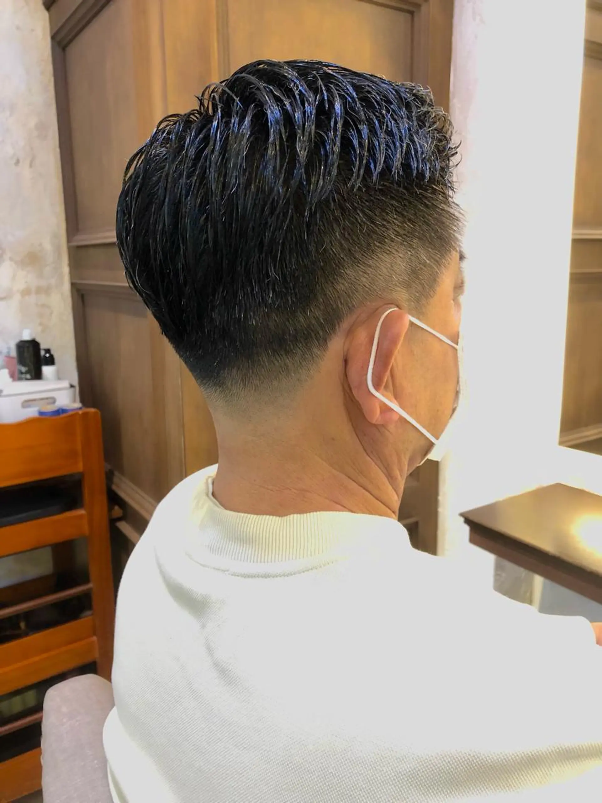 ショート メンズ セン北徒歩５分 キシタクのヘアスタイル