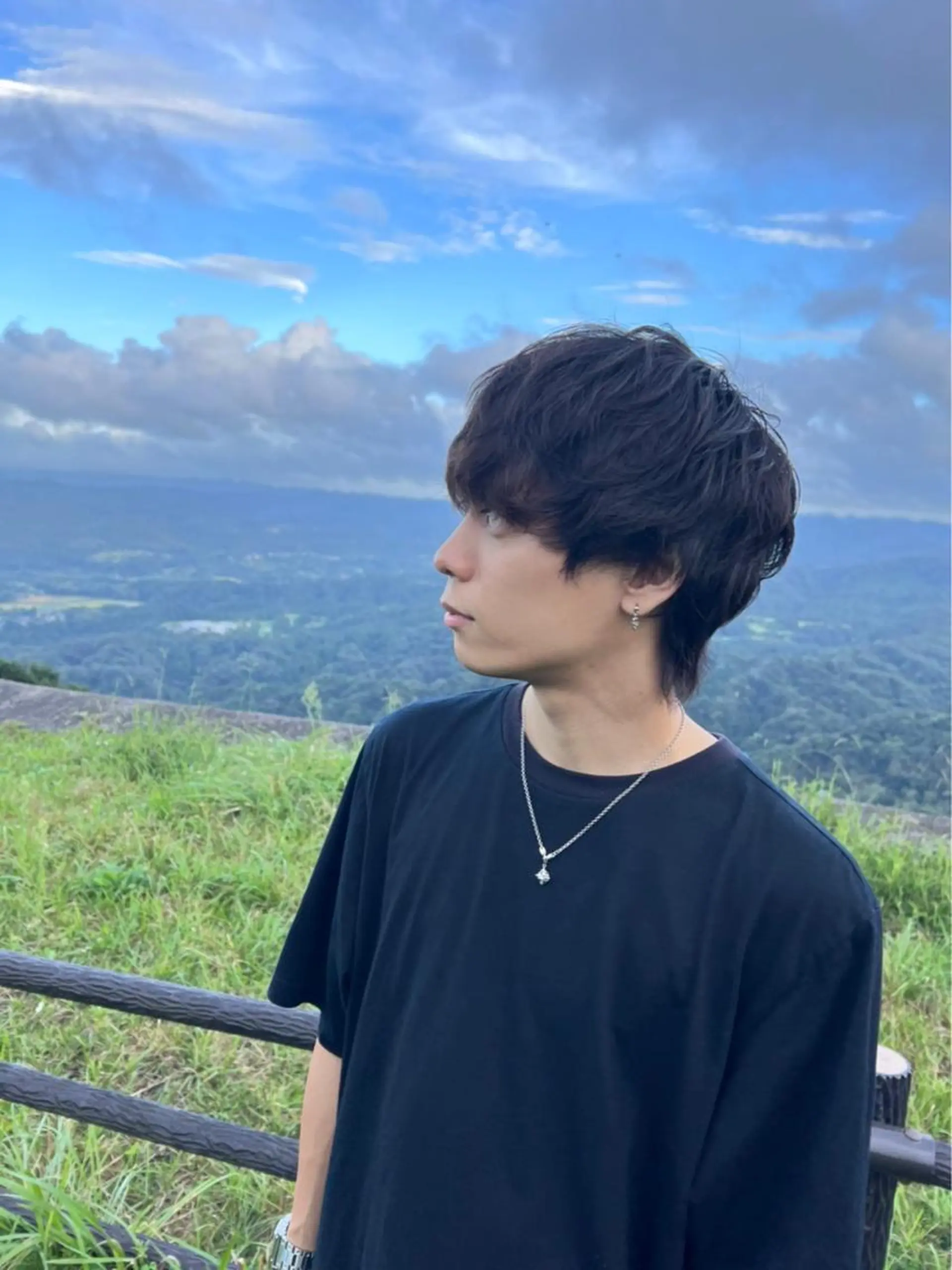 パーマ メンズ 赤羽今日子/レイヤー /盛れる顔まわりのヘアスタイル