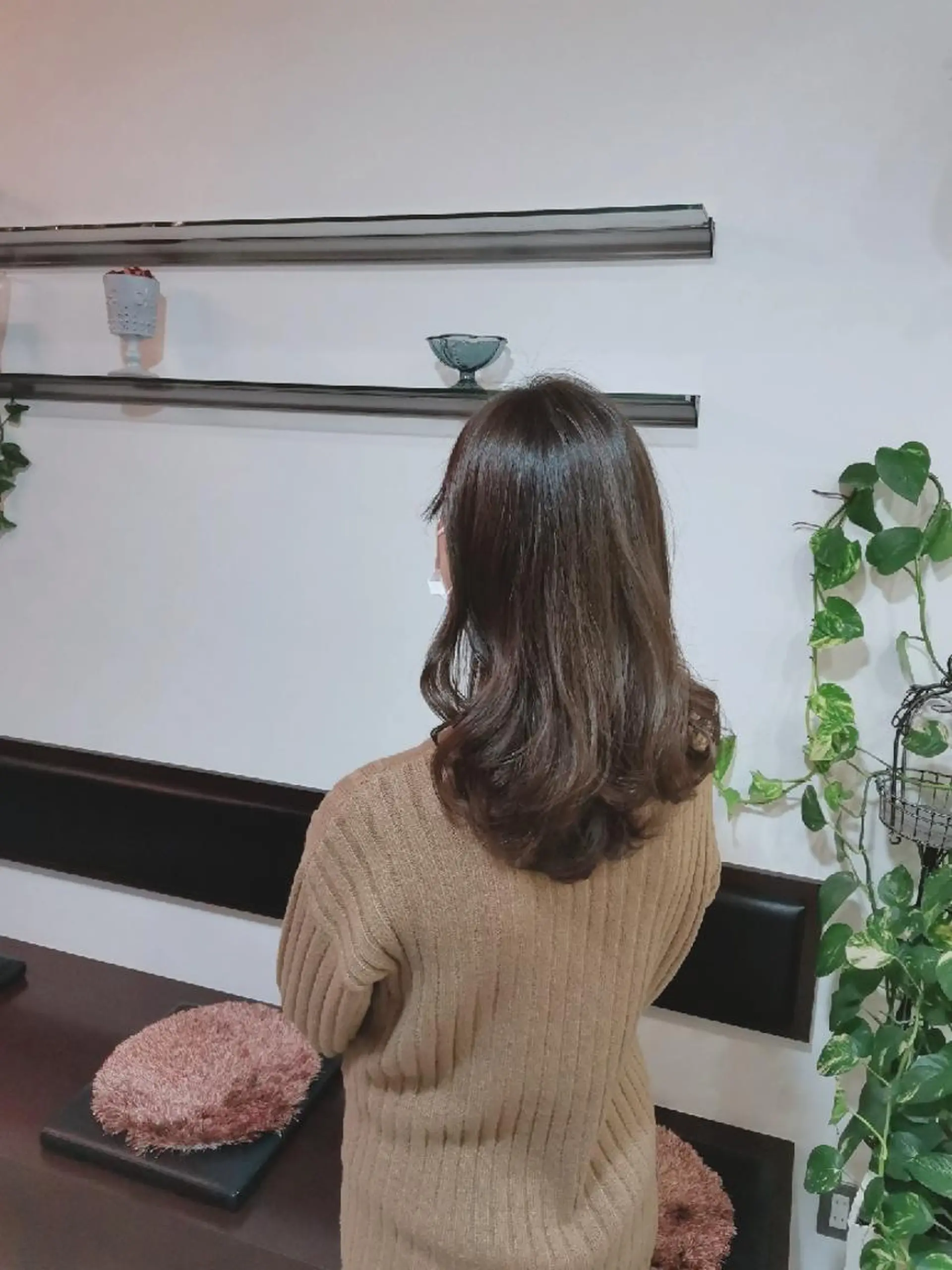 セミロング カット ヘアカラー トリートメント ヘッドスパ ツヤ髪ケアカラー✨ 中谷良成のヘアスタイル