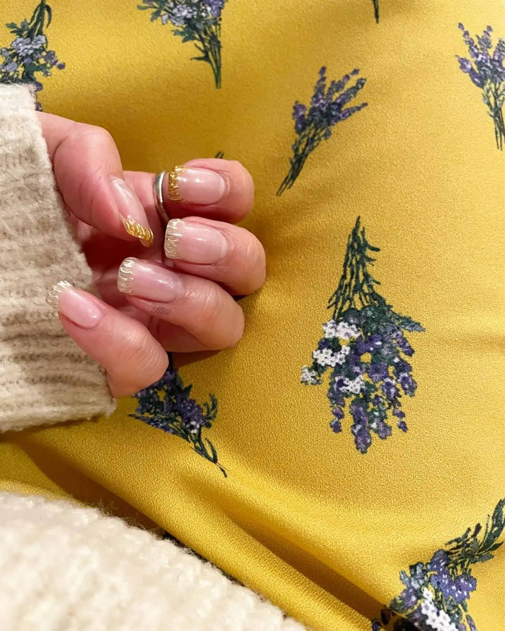 ネイル ハンドネイル フットネイル kiii.__ ✴︎*のネイルデザイン