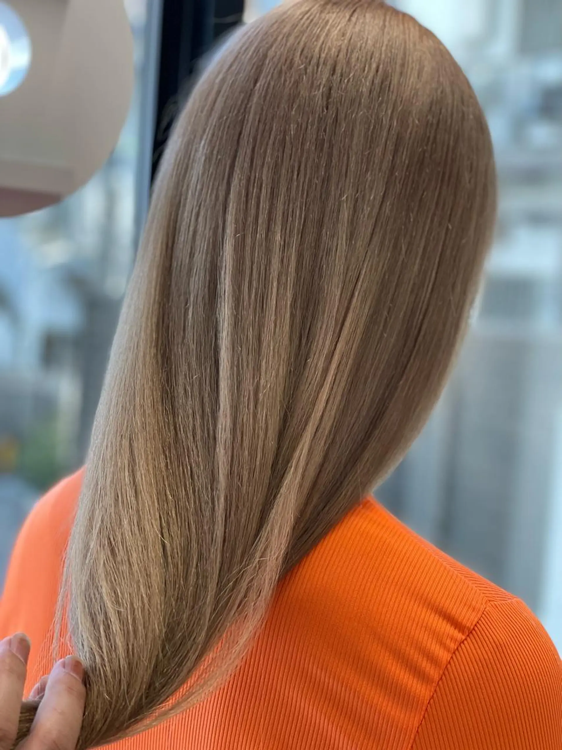 ロング カラー ヘアアレンジ ベージュカラー ブリーチ ケアブリーチ ダブルカラー ハイトーンカラー ヘアカラー トリートメント 髪質改善×ハイトーン 中田啄也のヘアスタイル