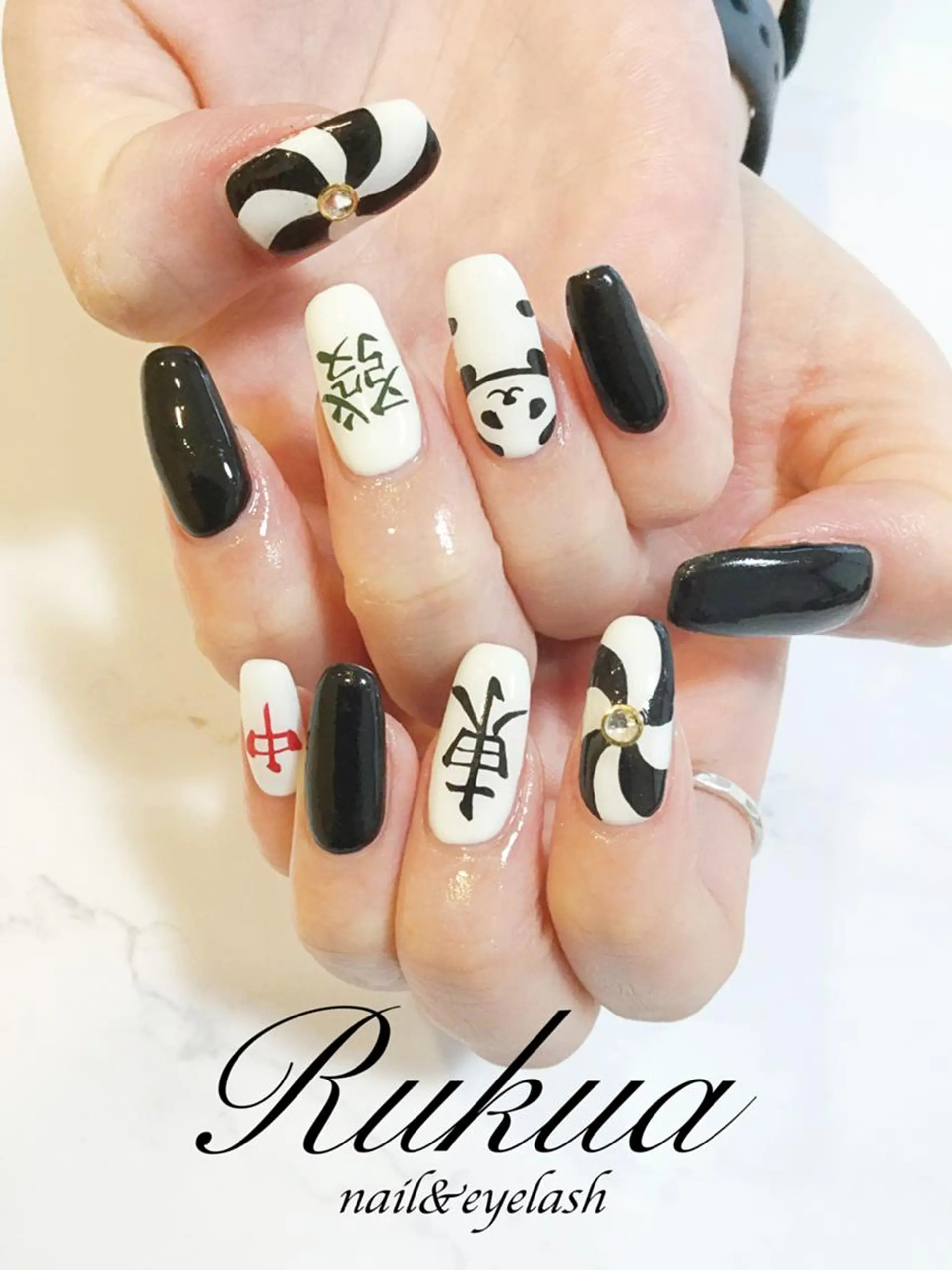ネイル 持ち込み Rukua Nのマツエク・マツパデザイン