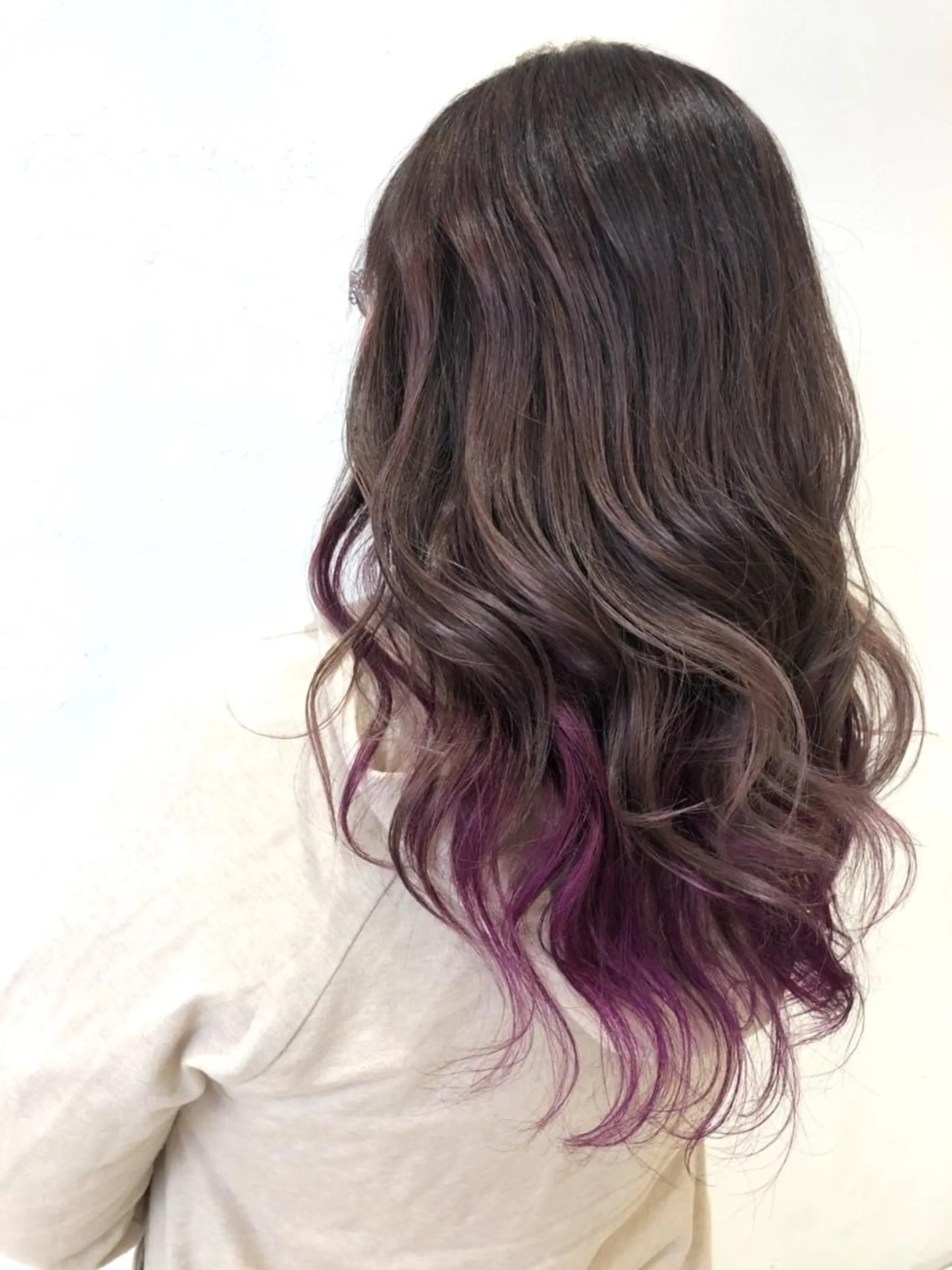 ロング パープルカラー 日野・八王子レイヤー ワタナベリョウマのヘアスタイル