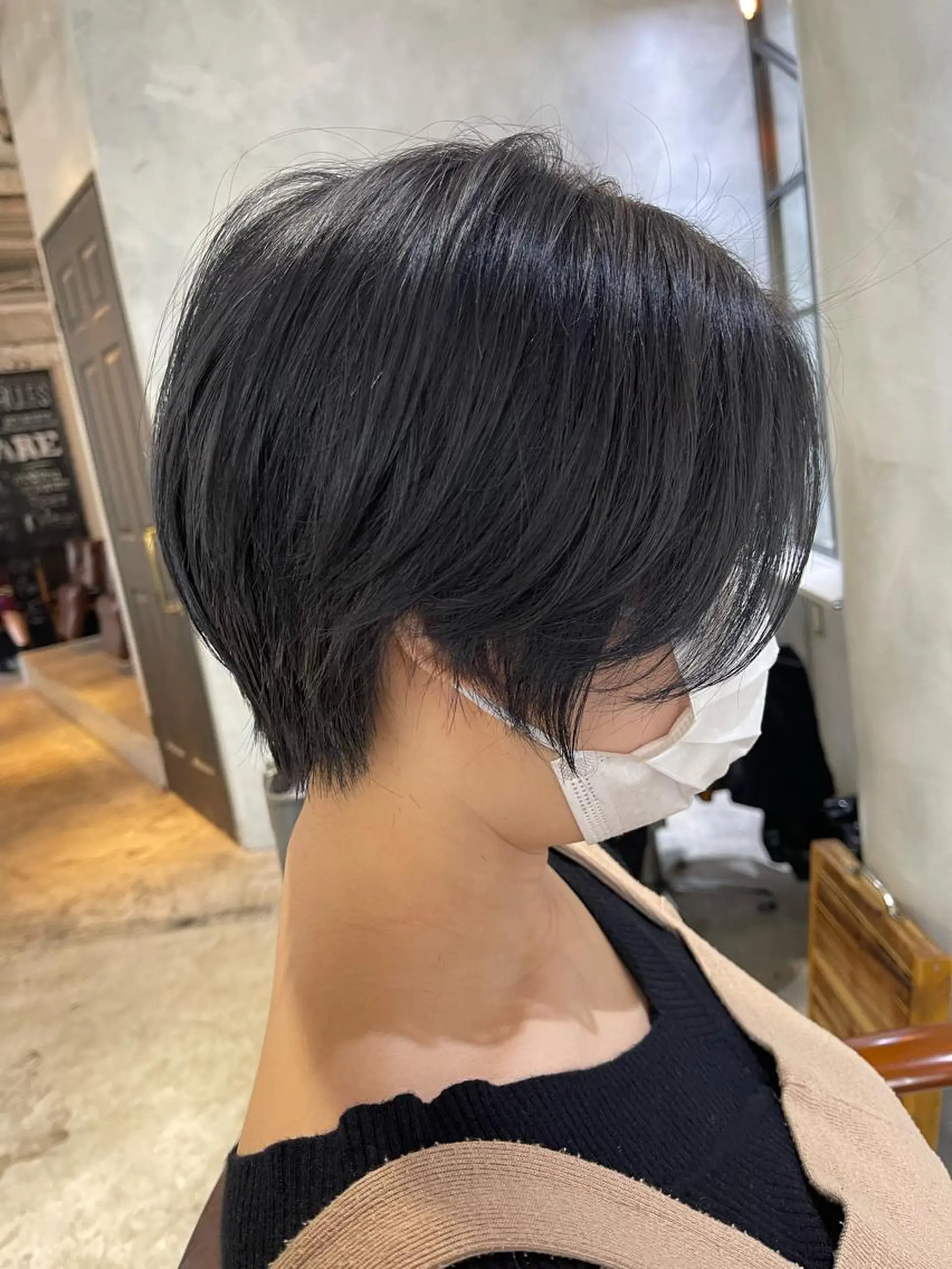 ショート 艶髪/レイヤーカット 髪質改善/清水のヘアスタイル