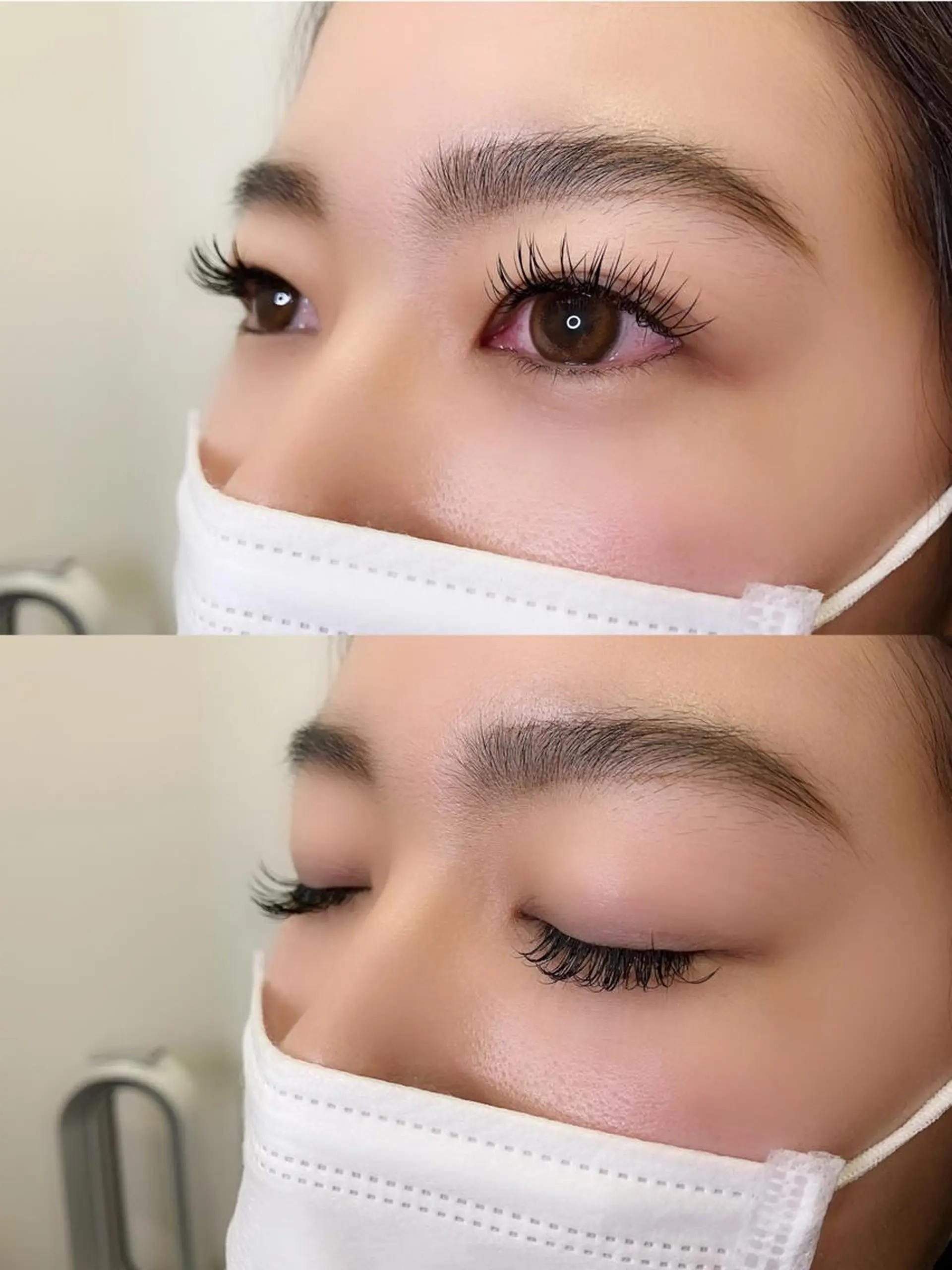 マツエク・マツパ Cカール フラットラッシュ Hair&Make Nahoのマツエク・マツパデザイン