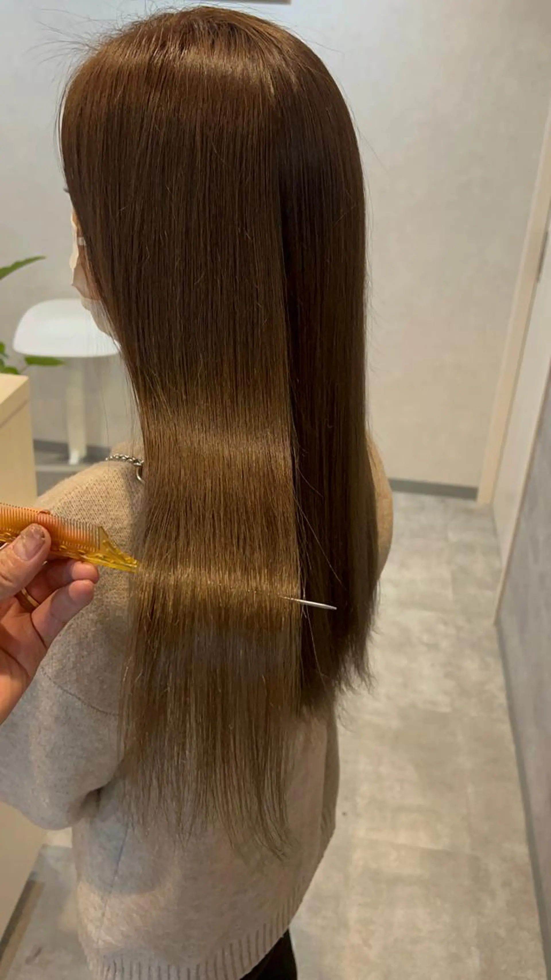 ロング 髪質改善 縮毛矯正 トリートメント 🌿海山龍馬🌿前髪 /顔まわり/レイヤーのヘアスタイル