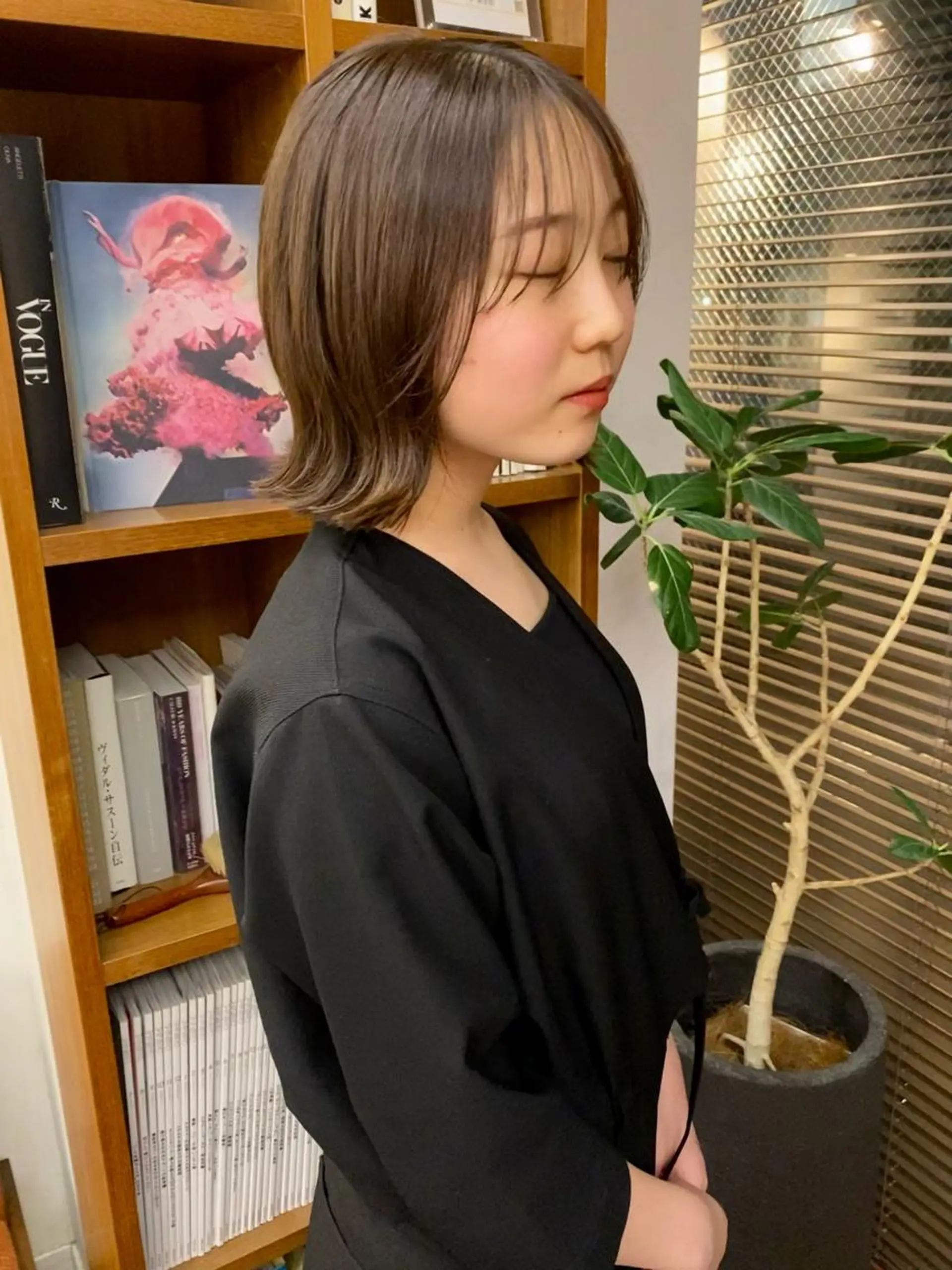 ショート カラー Paddle所属・似合わせレイヤー/ ニュアンスパーマ高倉のヘアスタイル