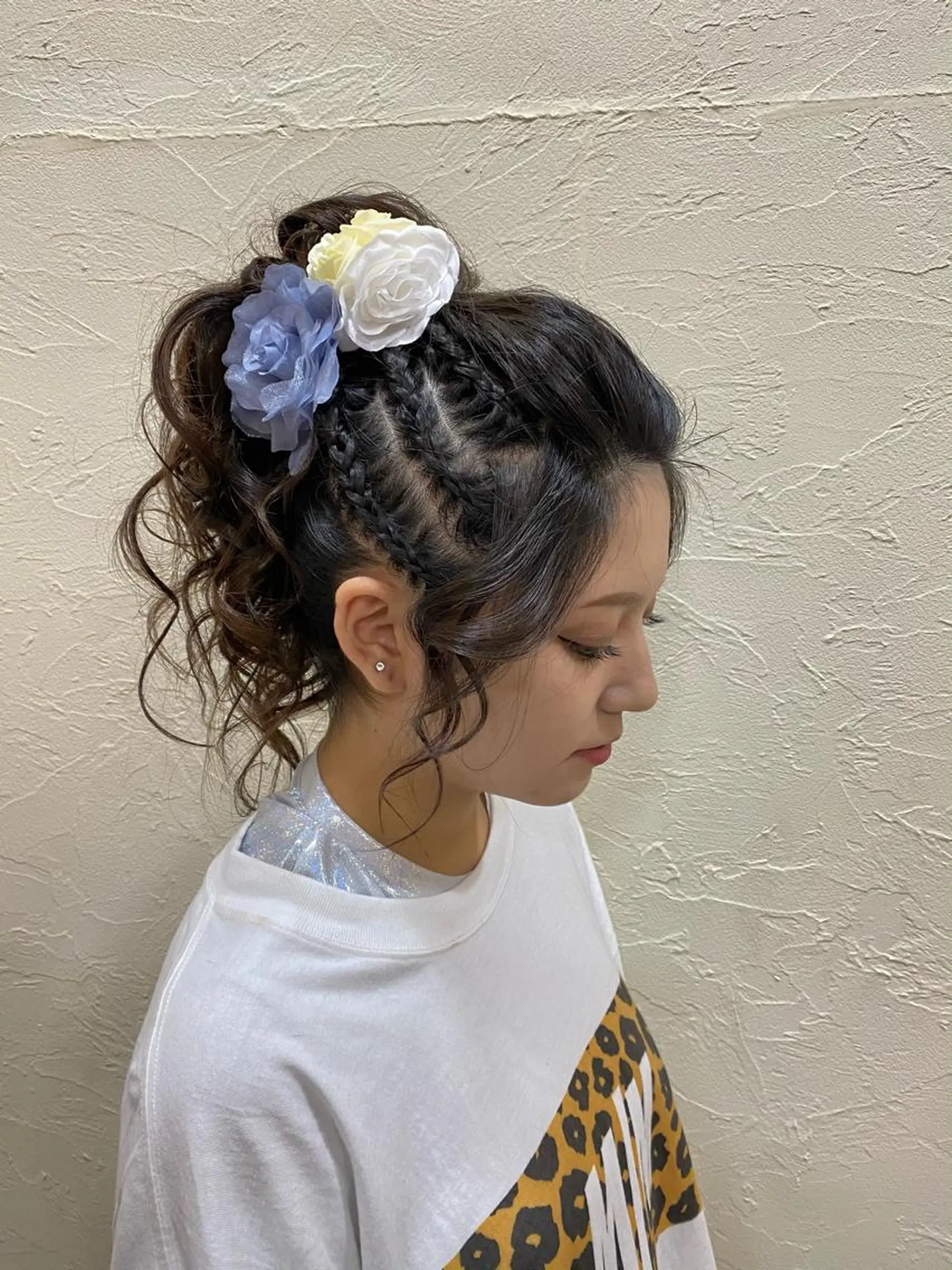 ロング ヘアアレンジ ヘアセット ENIF ヤマグチアツコのヘアスタイル