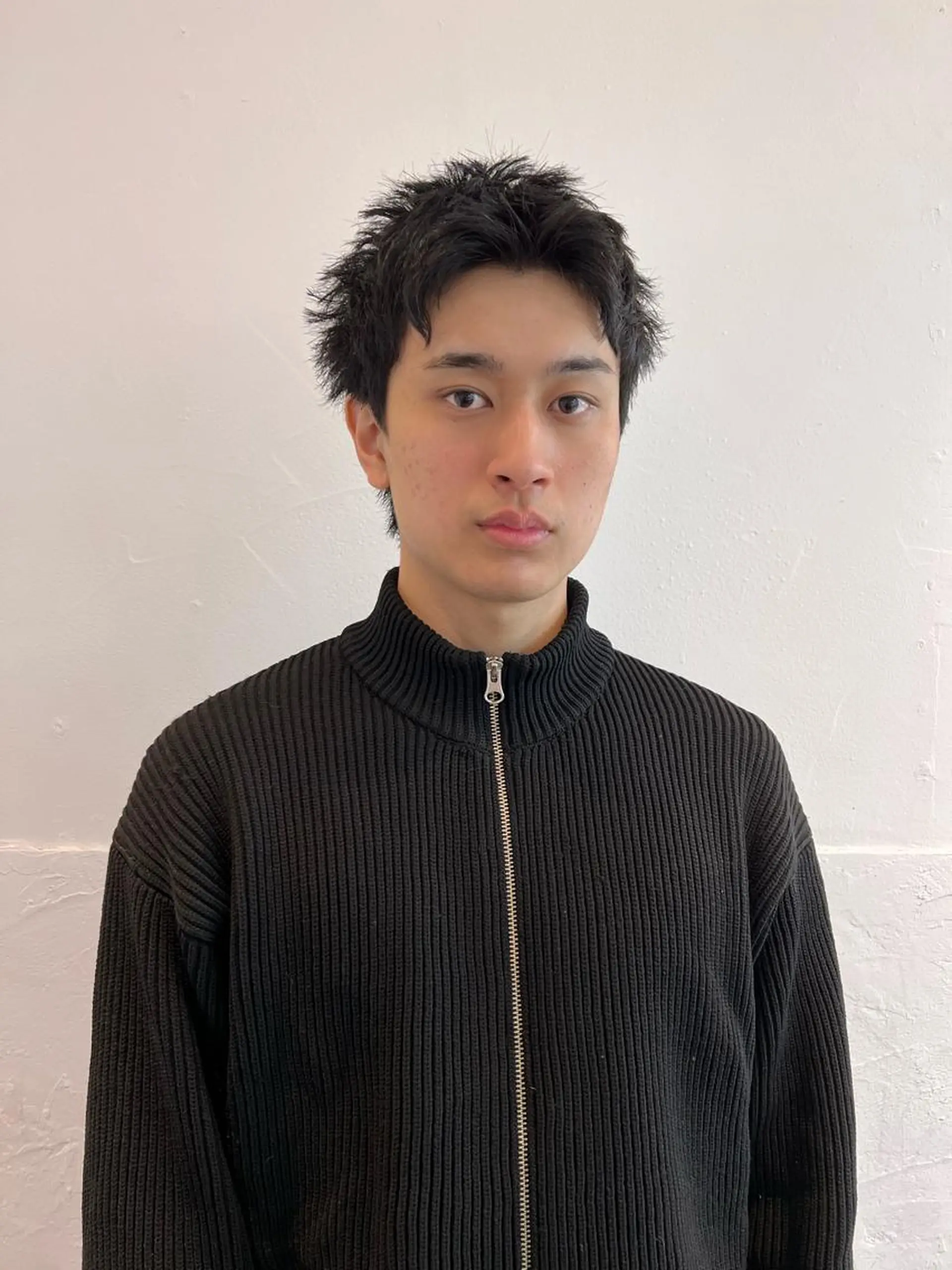 ショート メンズ カット ラフショートブリー チカラー⚡️リュウジのヘアスタイル