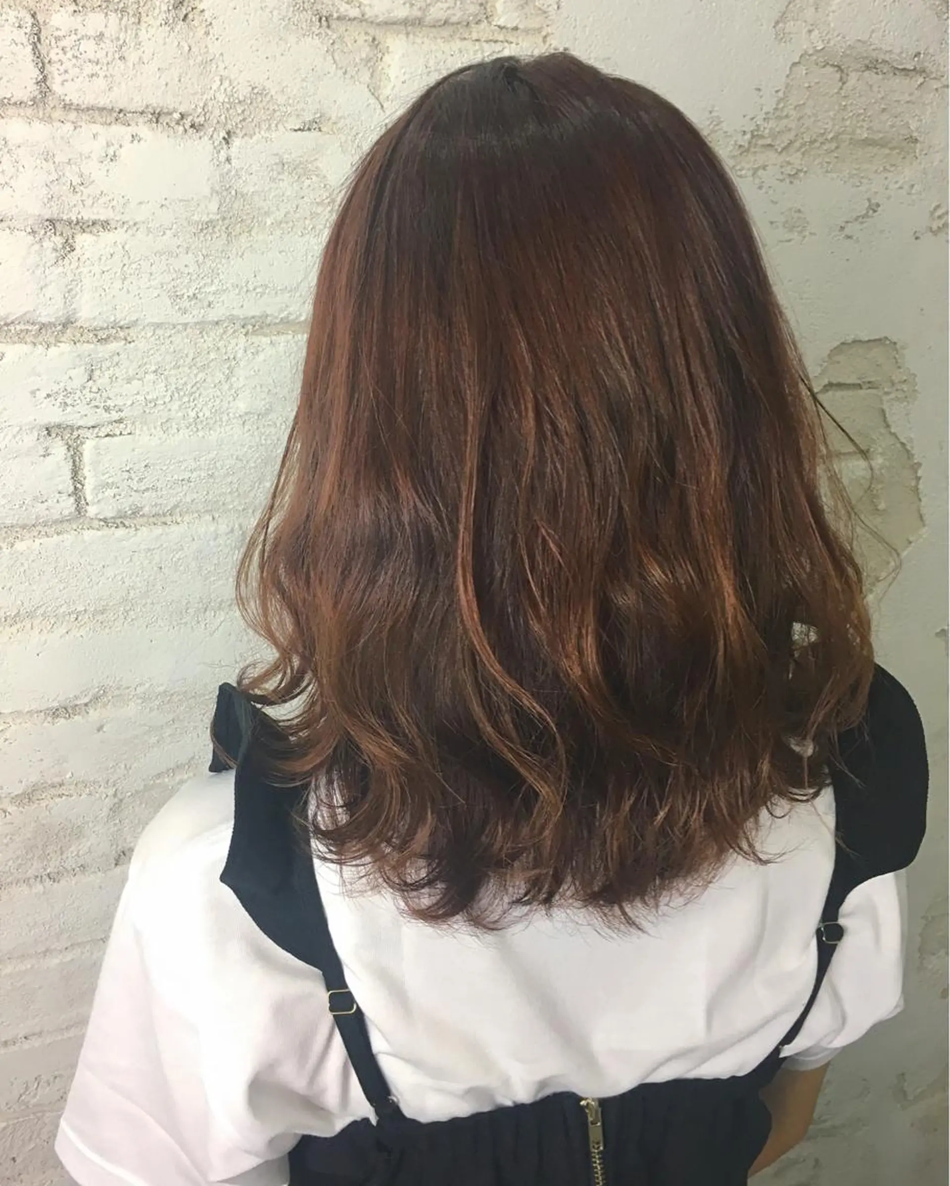 ミディアム カラー イルミナカラー boutique misakiのヘアスタイル