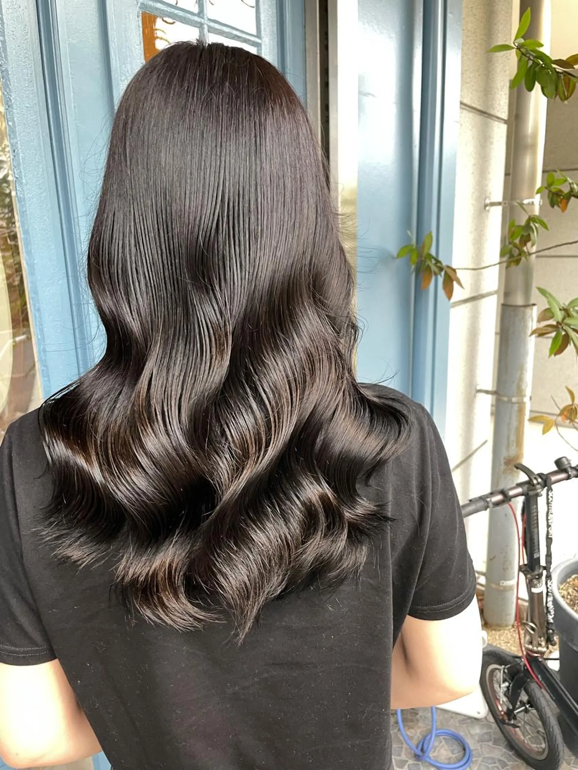 ロング ヘアカラー トリートメント 齋藤 樹里のヘアスタイル