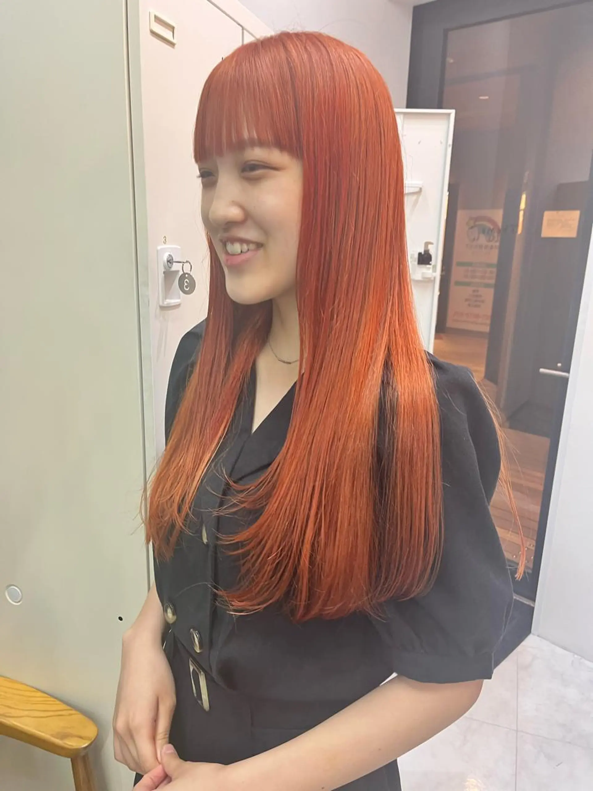 ロング カラー ハイトーンを育てる ブリーチカラー/牧原のヘアスタイル