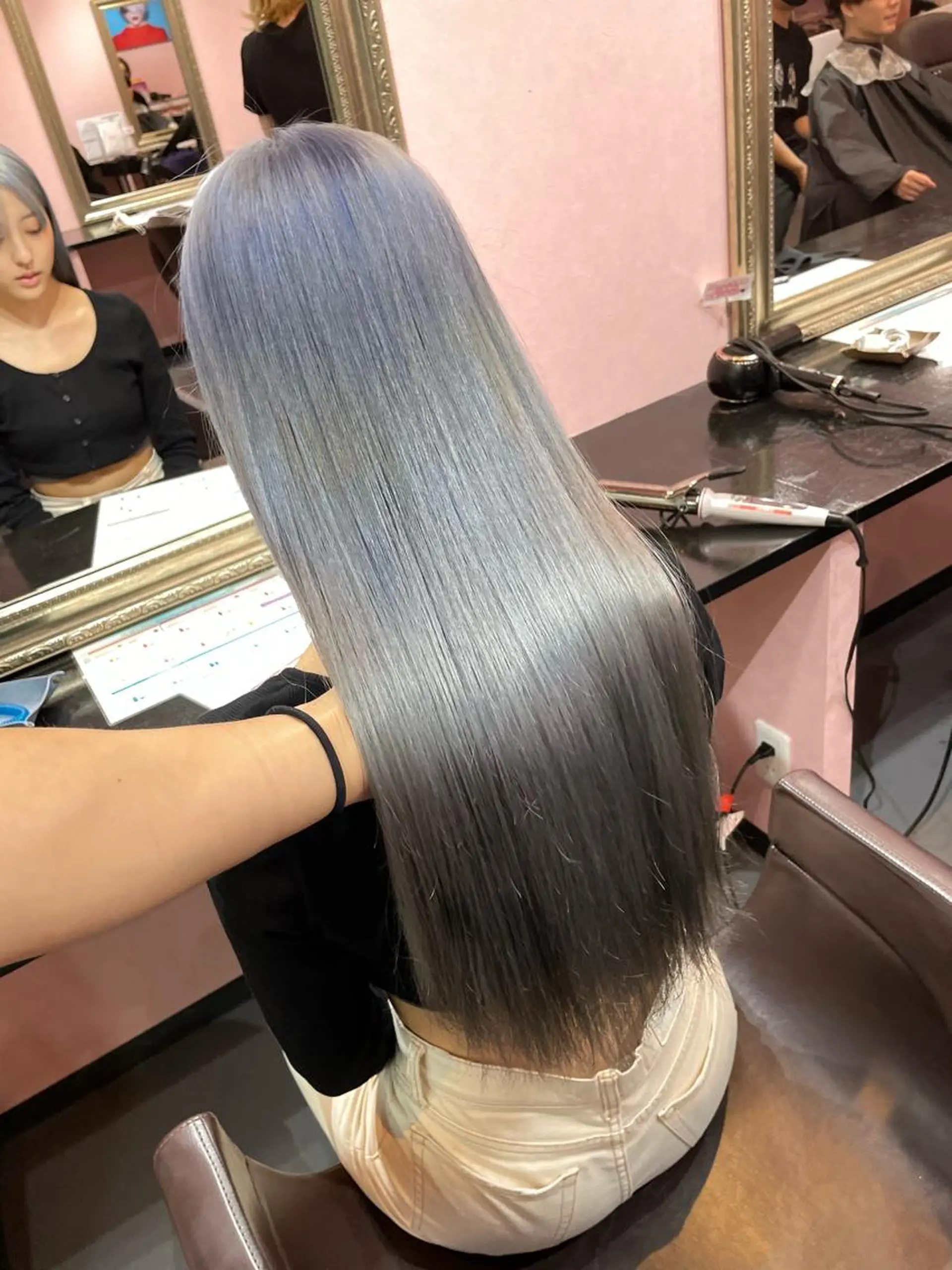 ロング カット ヘアカラー トリートメント ヘッドスパ セレーネ心斎橋店 SHINTANIのヘアスタイル