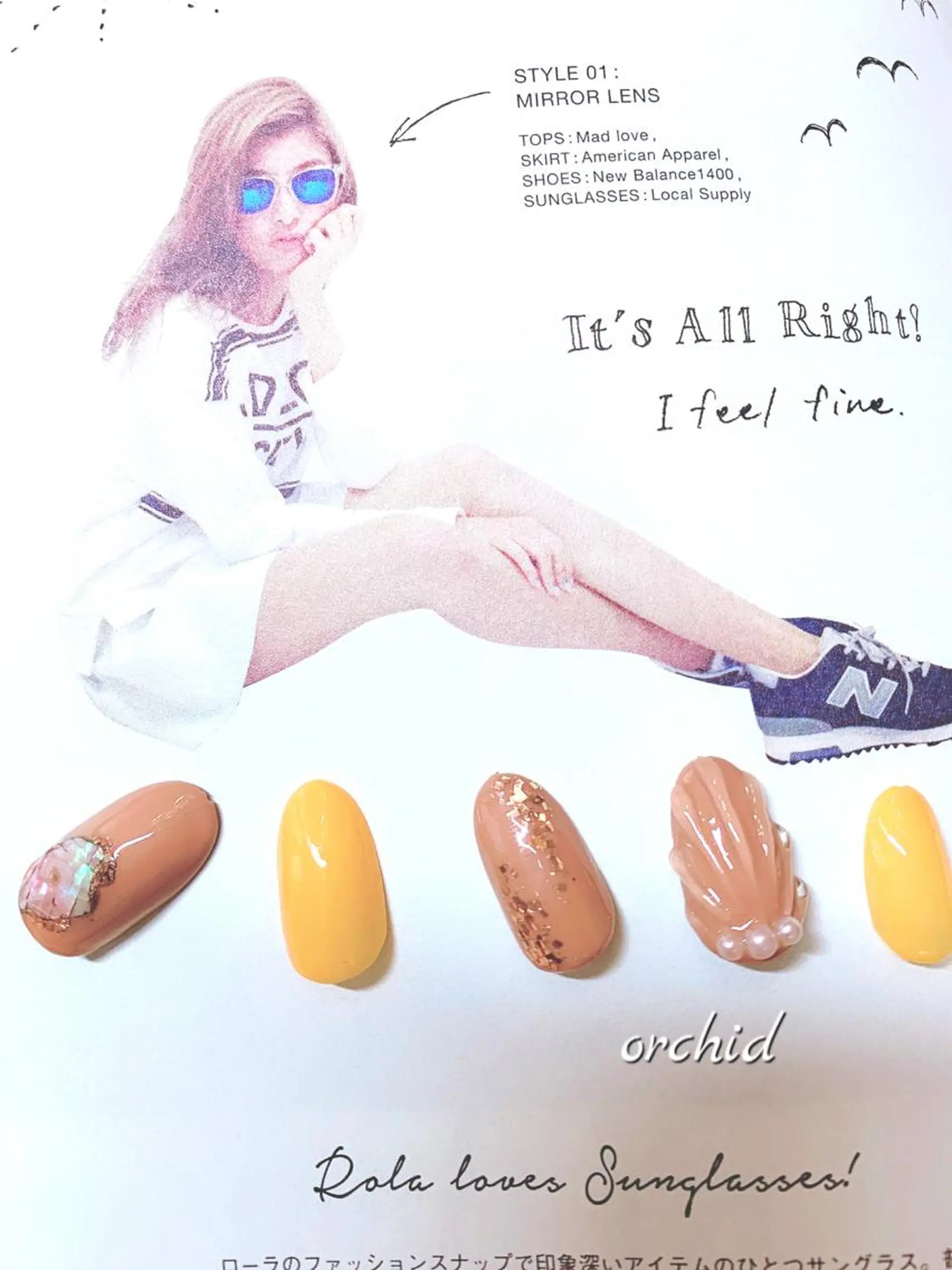 ネイル orchid ♡オーキッドのネイルデザイン