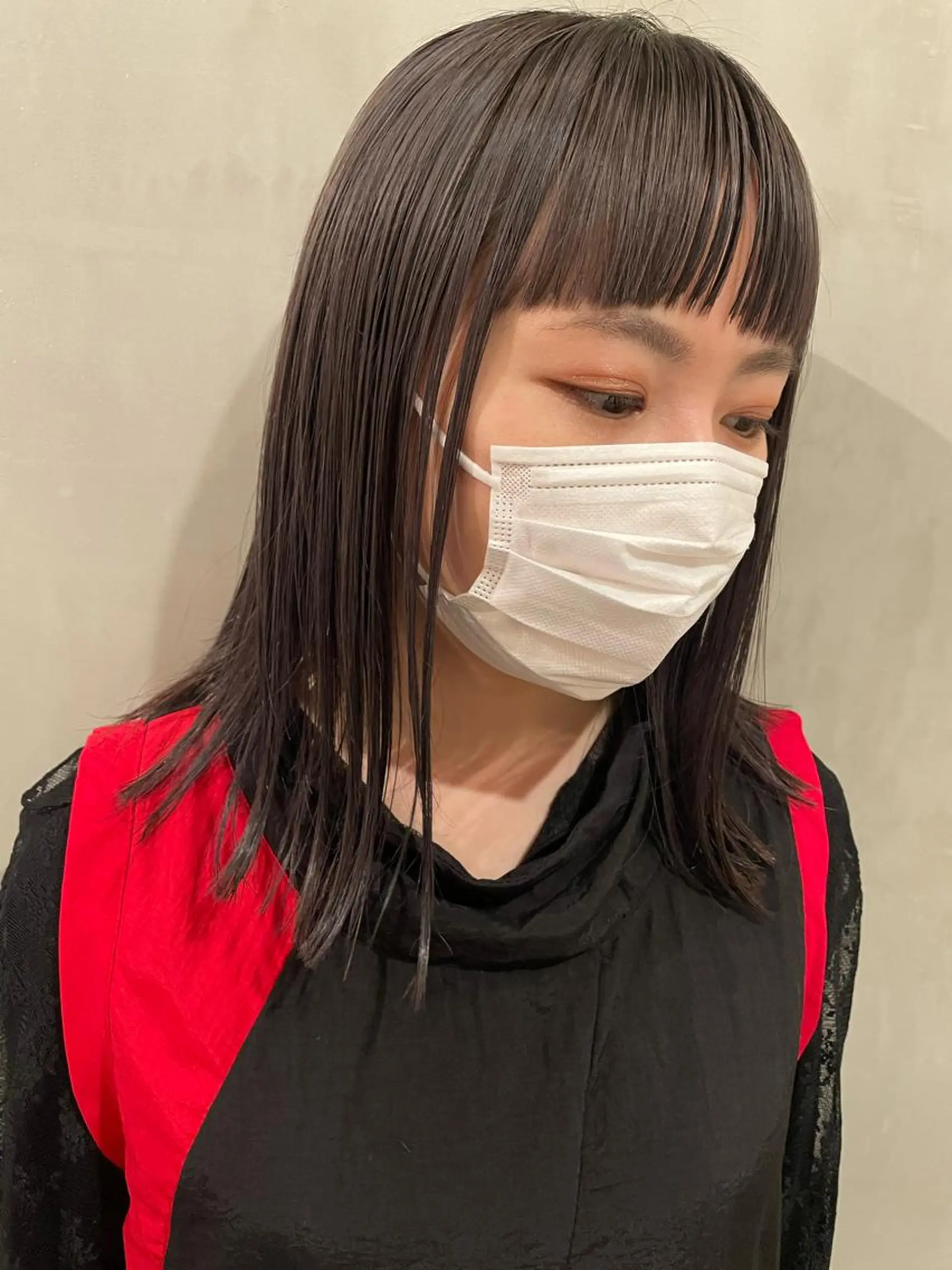 ミディアム カラー カット ヘアカラー トリートメント 優作 〜圧倒的信頼〜のヘアスタイル