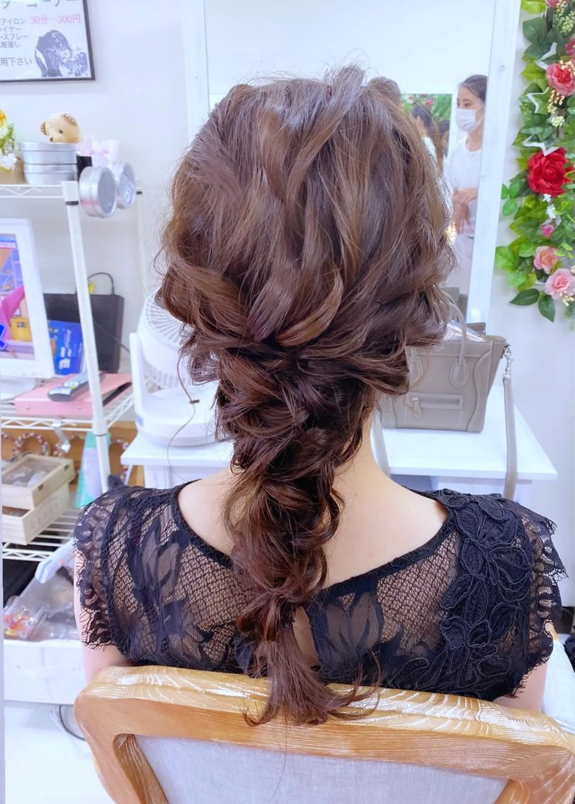 ヘアアレンジ ヘアセット ヘアセットサロン ココのヘアスタイル