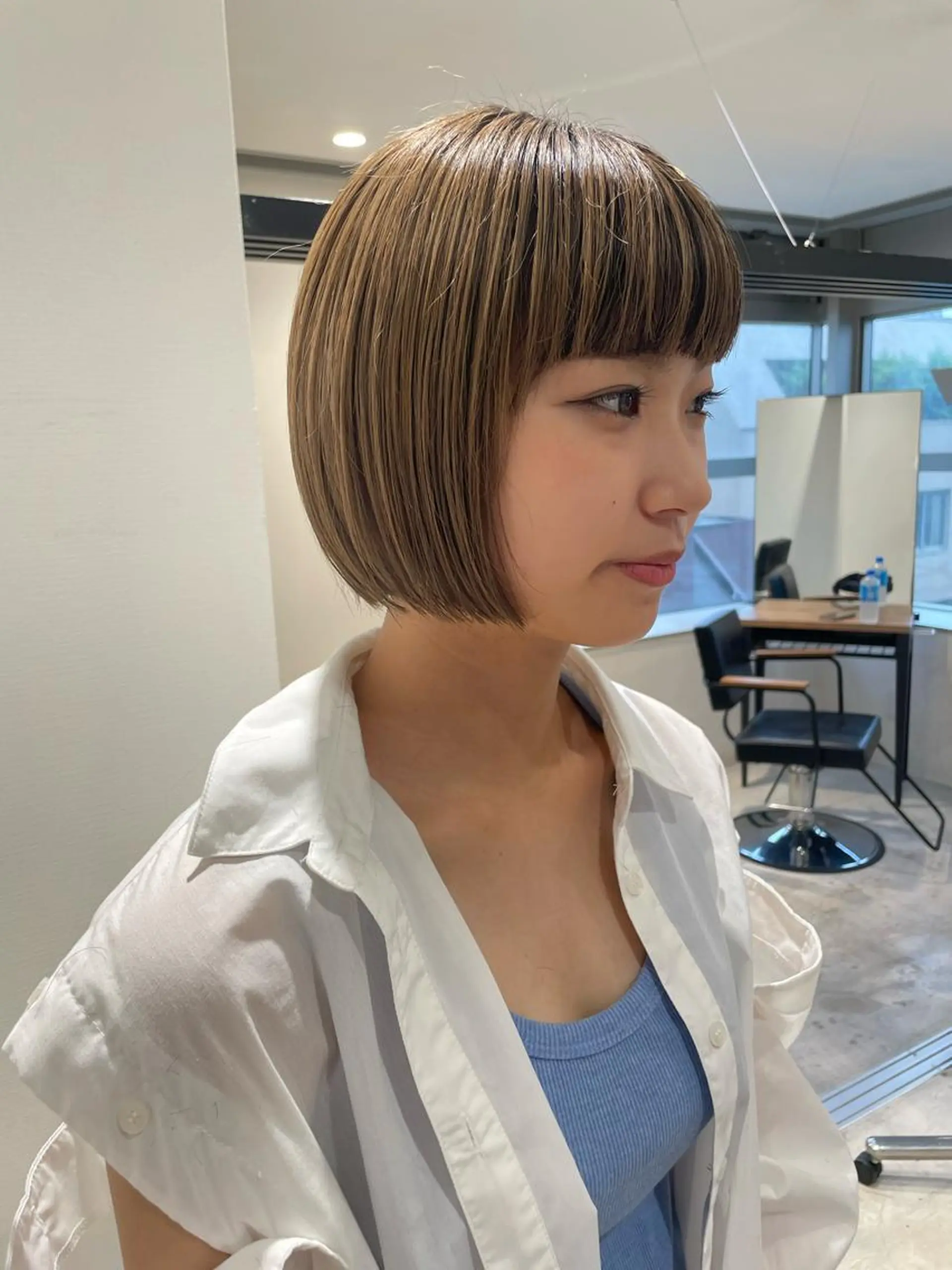 ショート ボブ BoomBOX所属・HIBIKI/原宿 ハッシュカット🪄のヘアスタイル