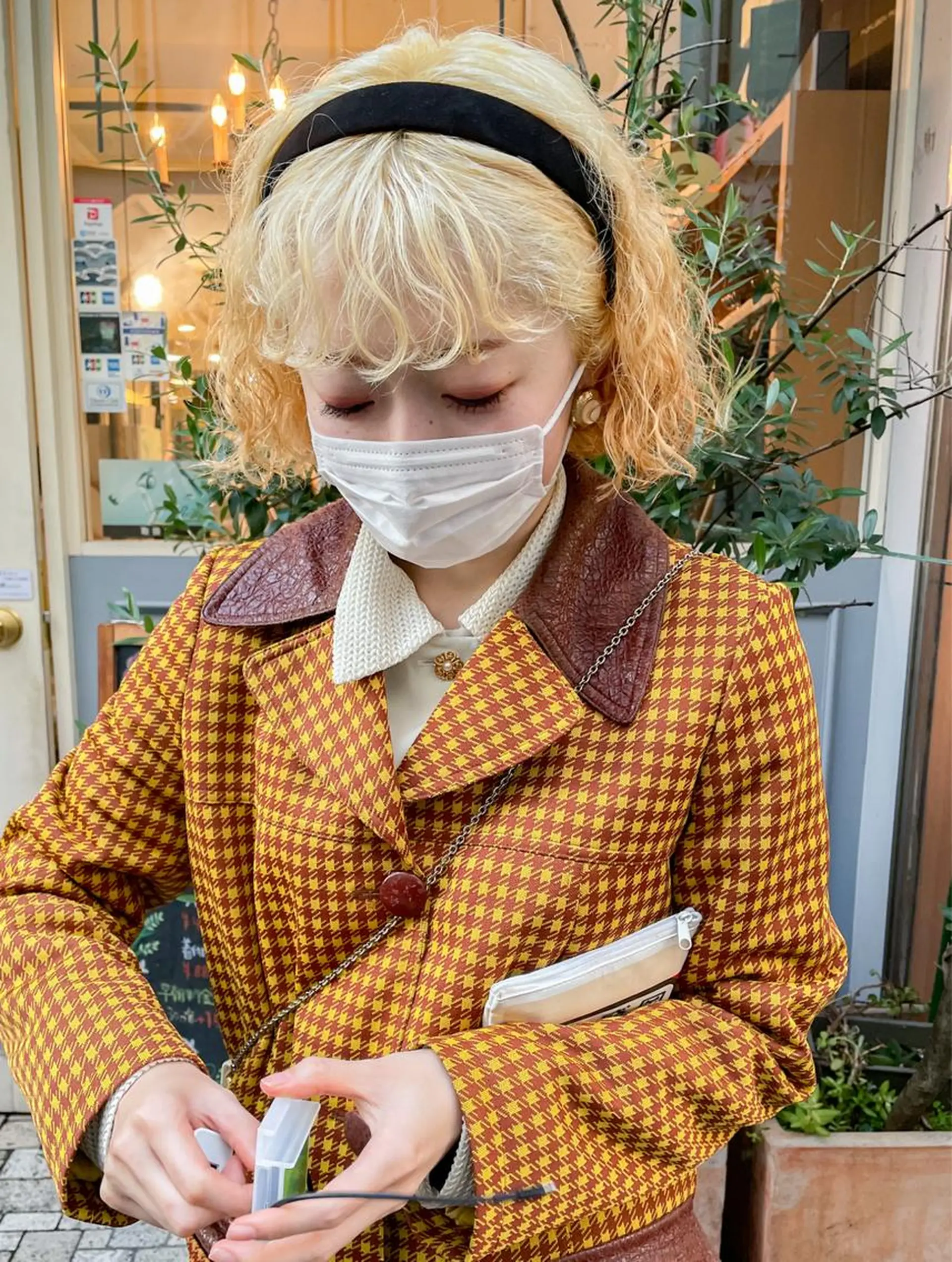 カラー ブリーチ 抜きっぱなしブロンド ブロンド ハイトーンカラー ボブ ブリーチ/miinaのヘアスタイル