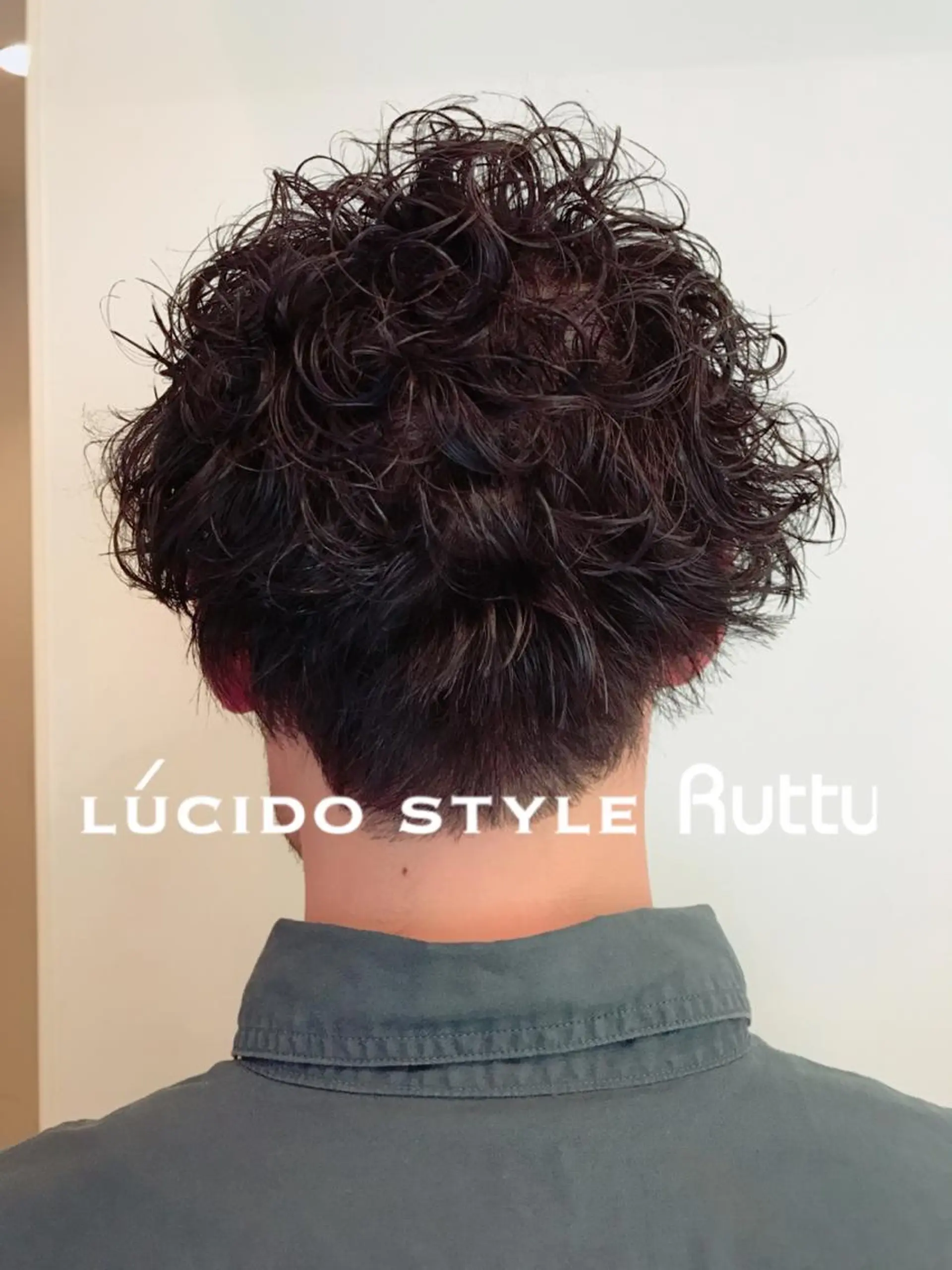 ショート パーマ カット パーマ アザマ　ヤスカツ _rosso 川口のヘアスタイル