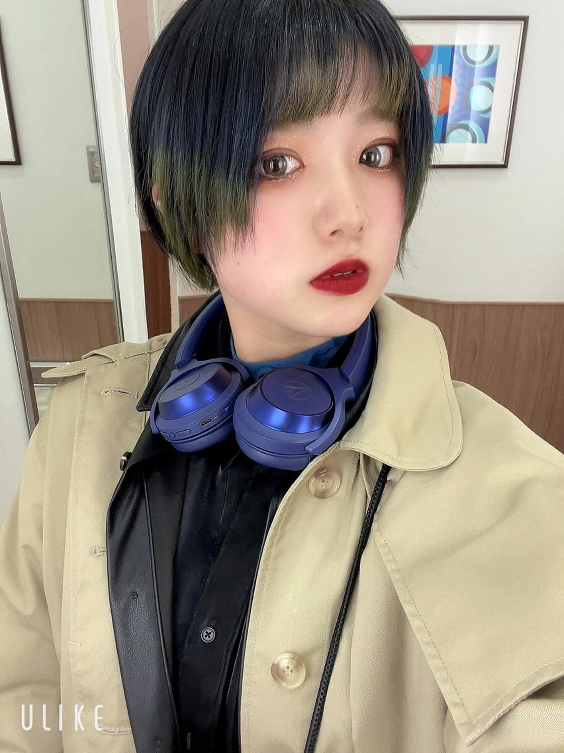 ショート カラー ヘアアレンジ 🍒KIKUCHI KANAE🍒のヘアスタイル