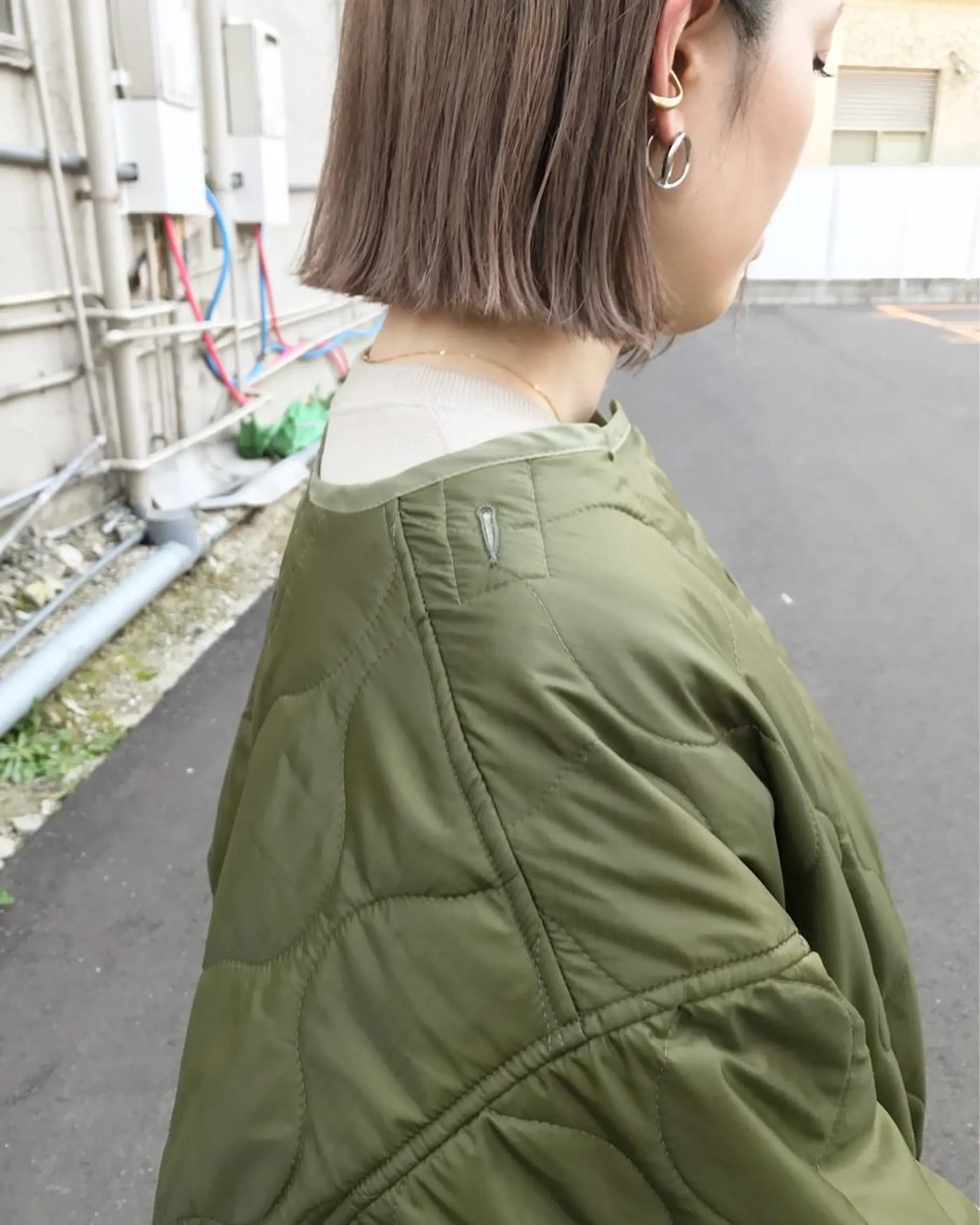 ショート ボブ カット ヘアカラー トリートメント Musiiik hairのヘアスタイル