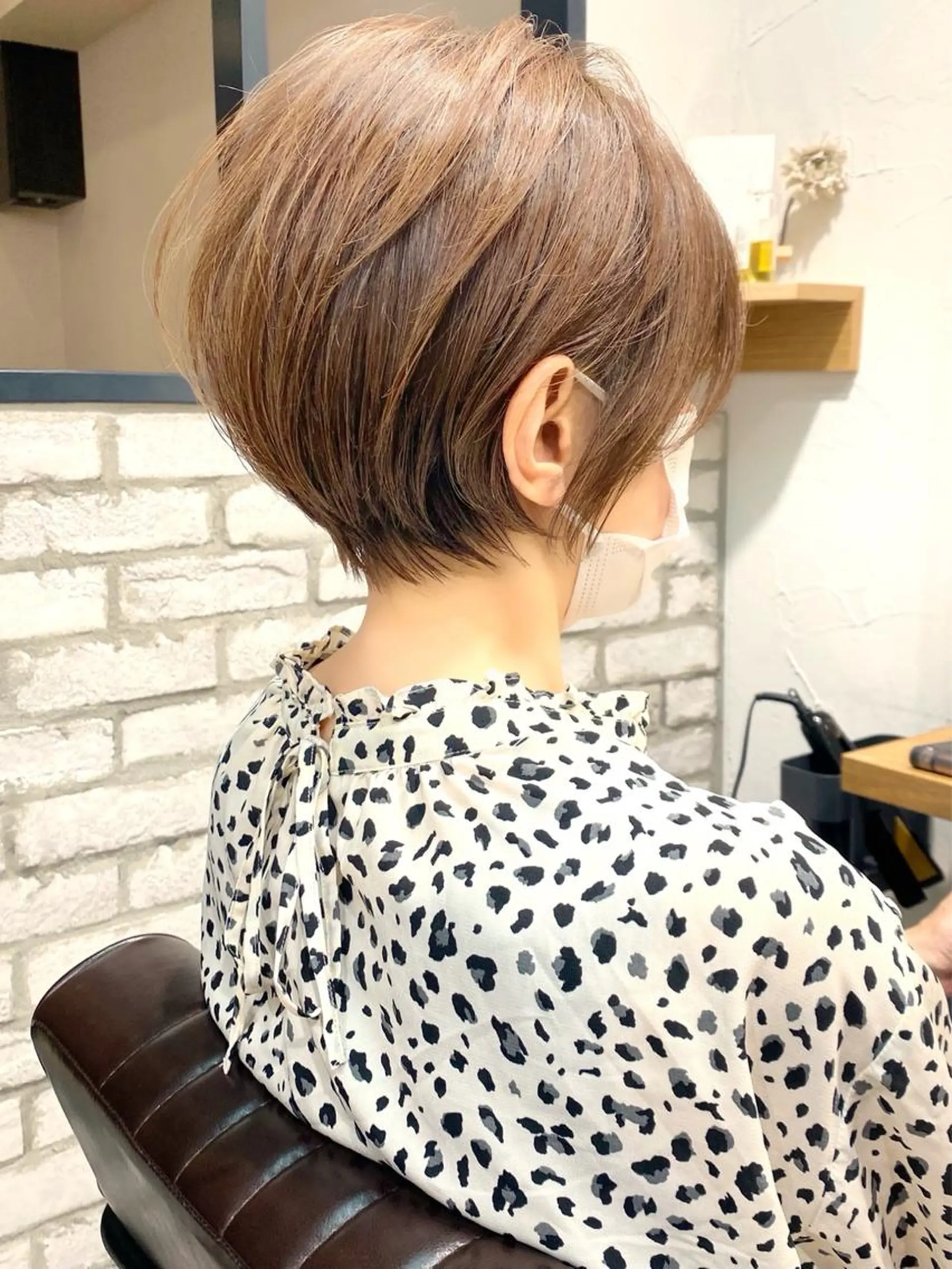 ショート 丸みショート くびれヘア ショートヘア 🏳️‍🌈柴山 巴耶斗🏳️‍🌈のヘアスタイル