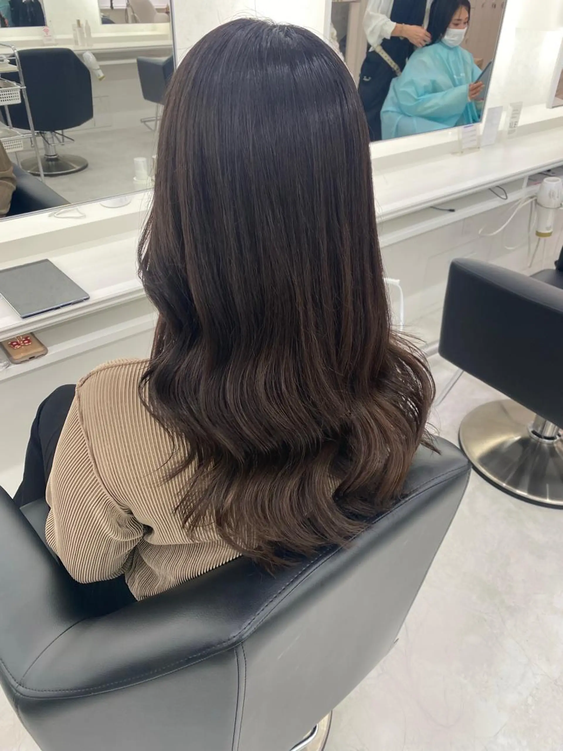 ロング Okamura Chisatoのヘアスタイル