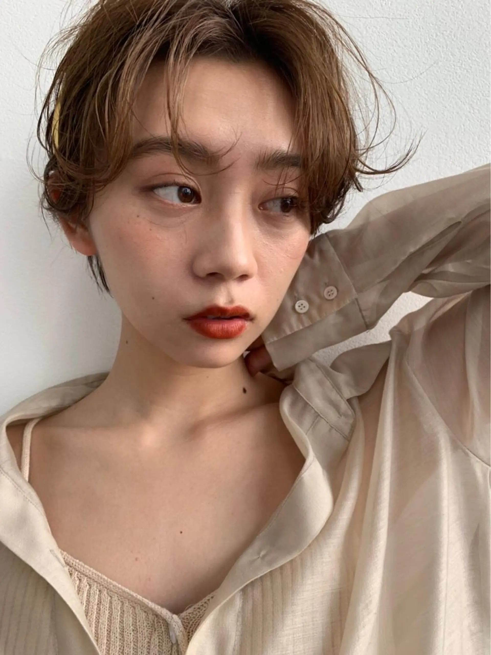 ショート カラー maeda yumiのヘアスタイル