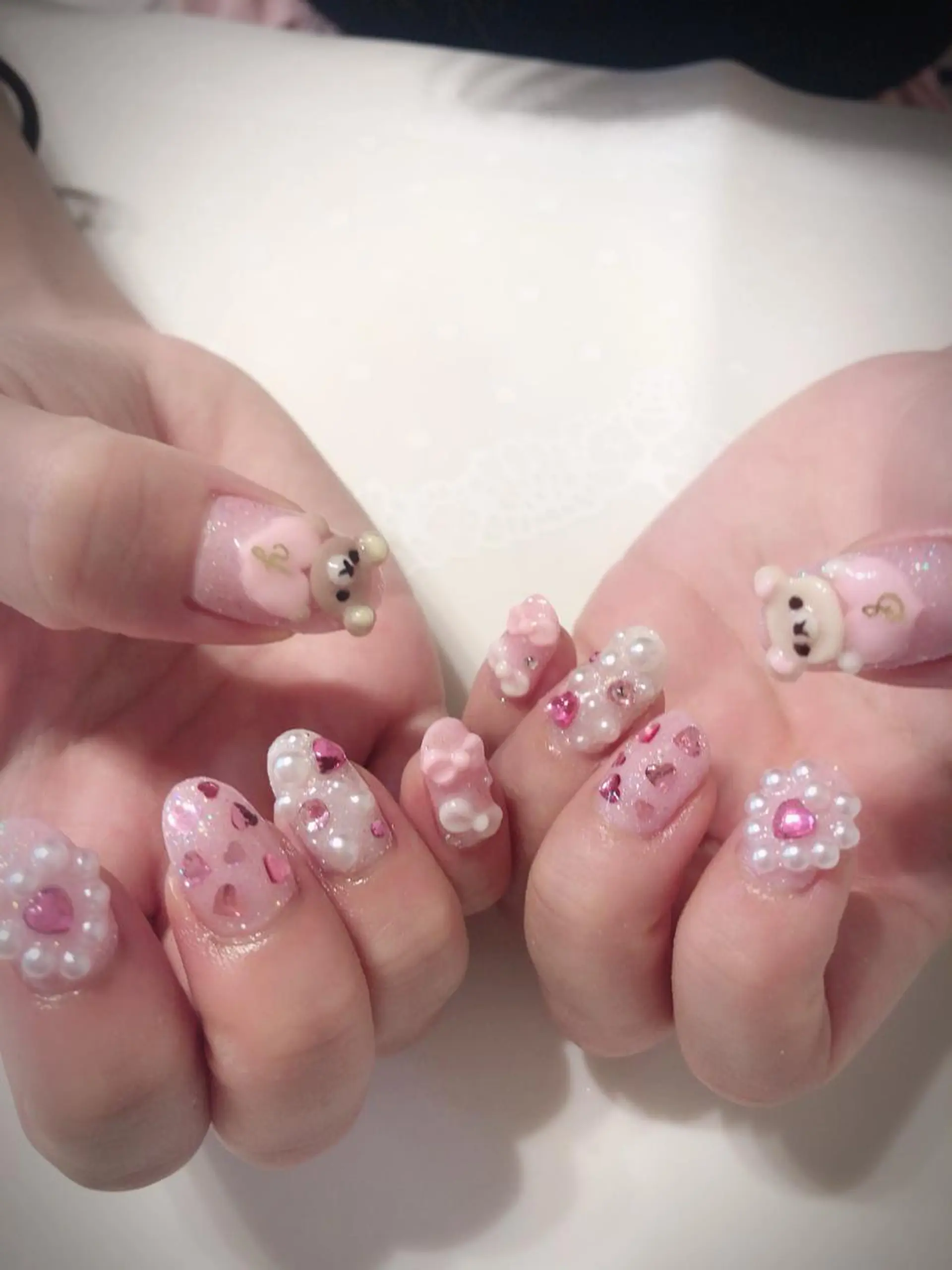 ネイル ピンク ハンドネイル * haruのネイルデザイン