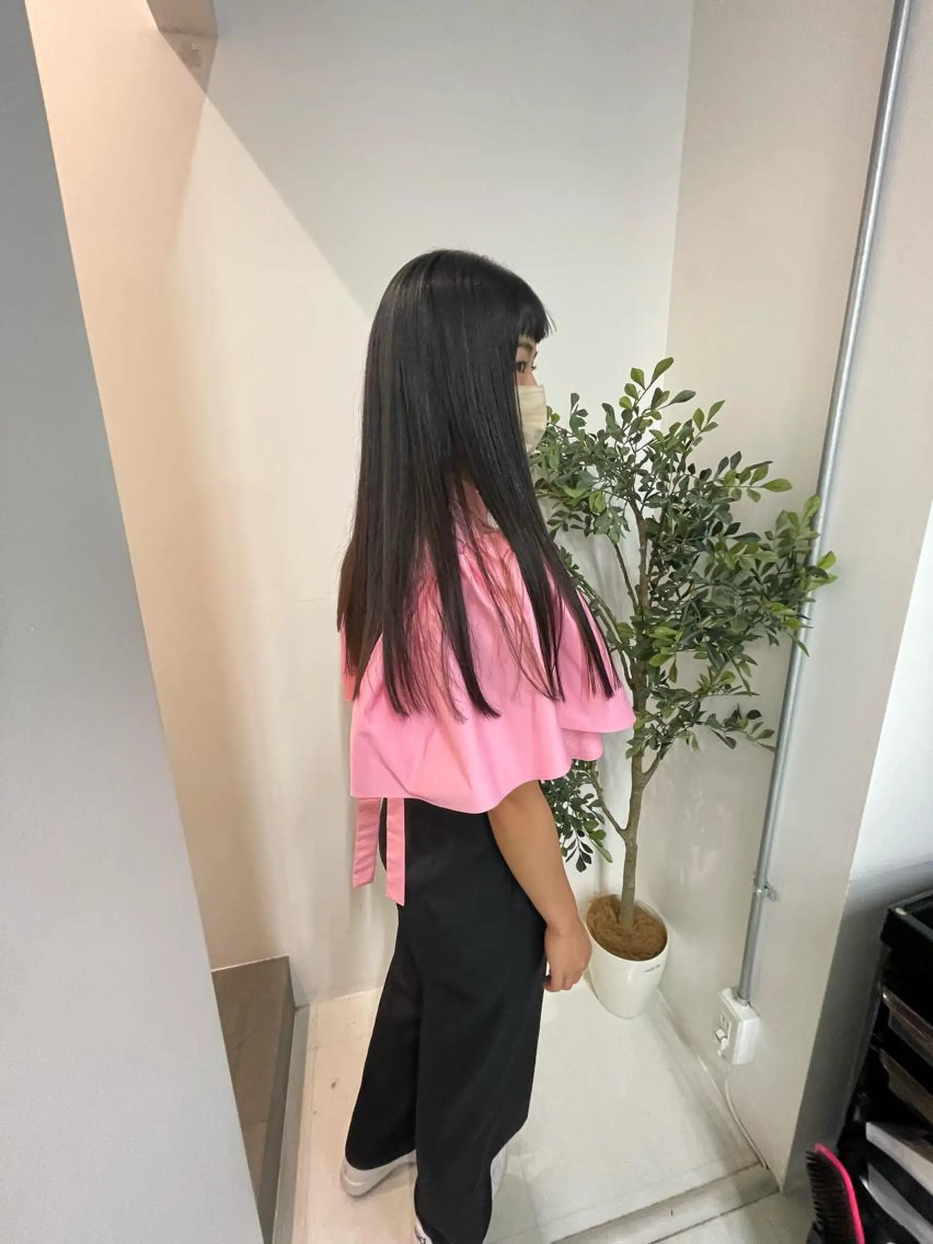 ロング パーマ キッズ 縮毛矯正 オトナヘア🌸 harukaのヘアスタイル