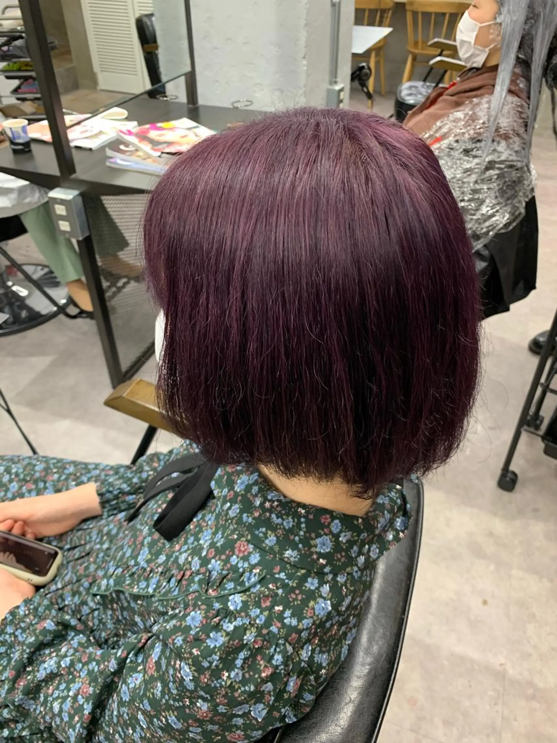 ショート カラー メンズ ピンクカラー バイオレットカラー 🌻【ショート特化 美容師】いつき🌻のヘアスタイル