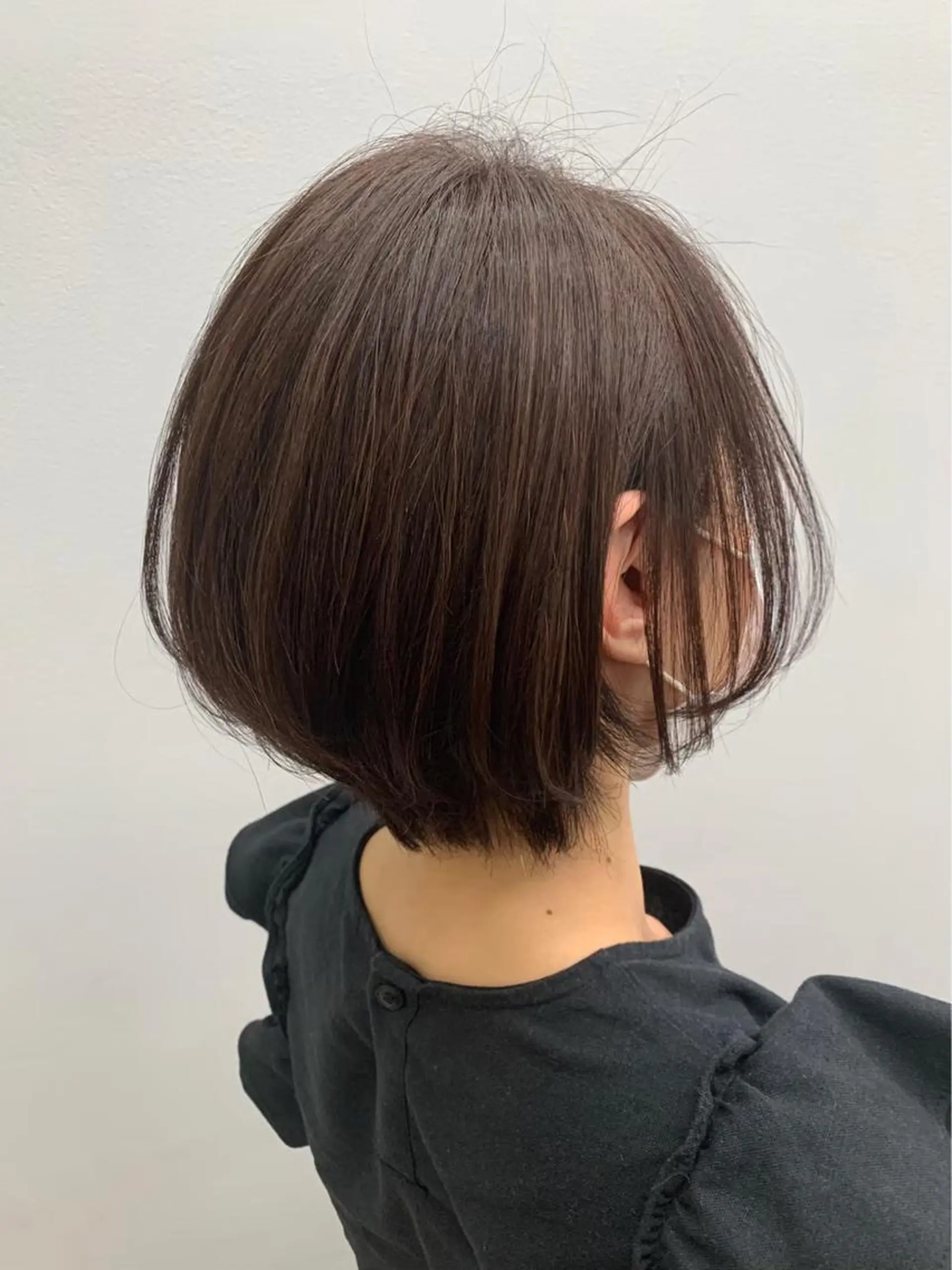 ショート カラー レイヤーカット/ 髪質改善/羽柴りくのヘアスタイル