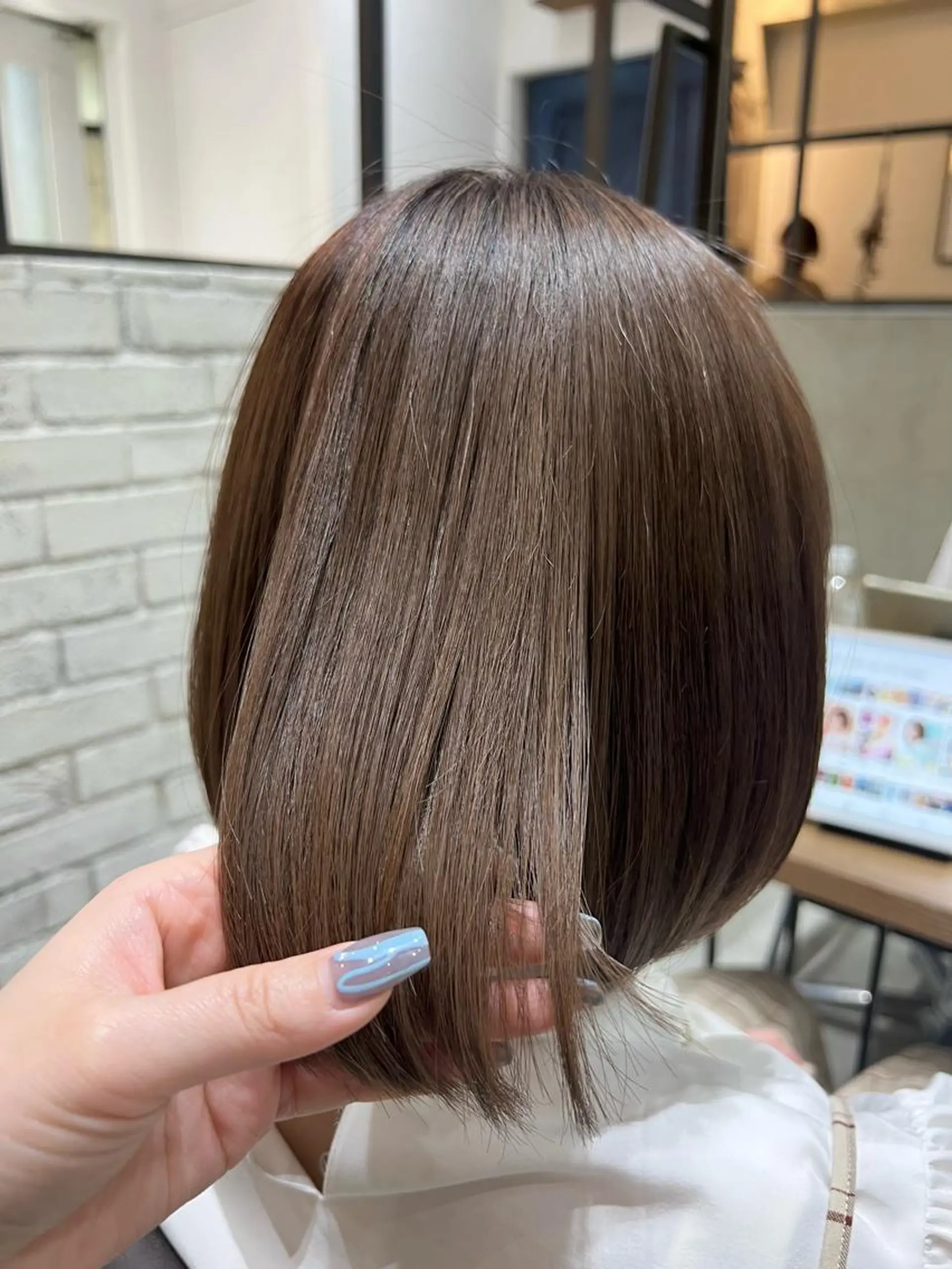 ミディアム カラー ブリーチ 髪質改善 トリートメント カット ヘアカラー トリートメント 🌿ニュアンス/髪質 改善🌿Fukudaのヘアスタイル