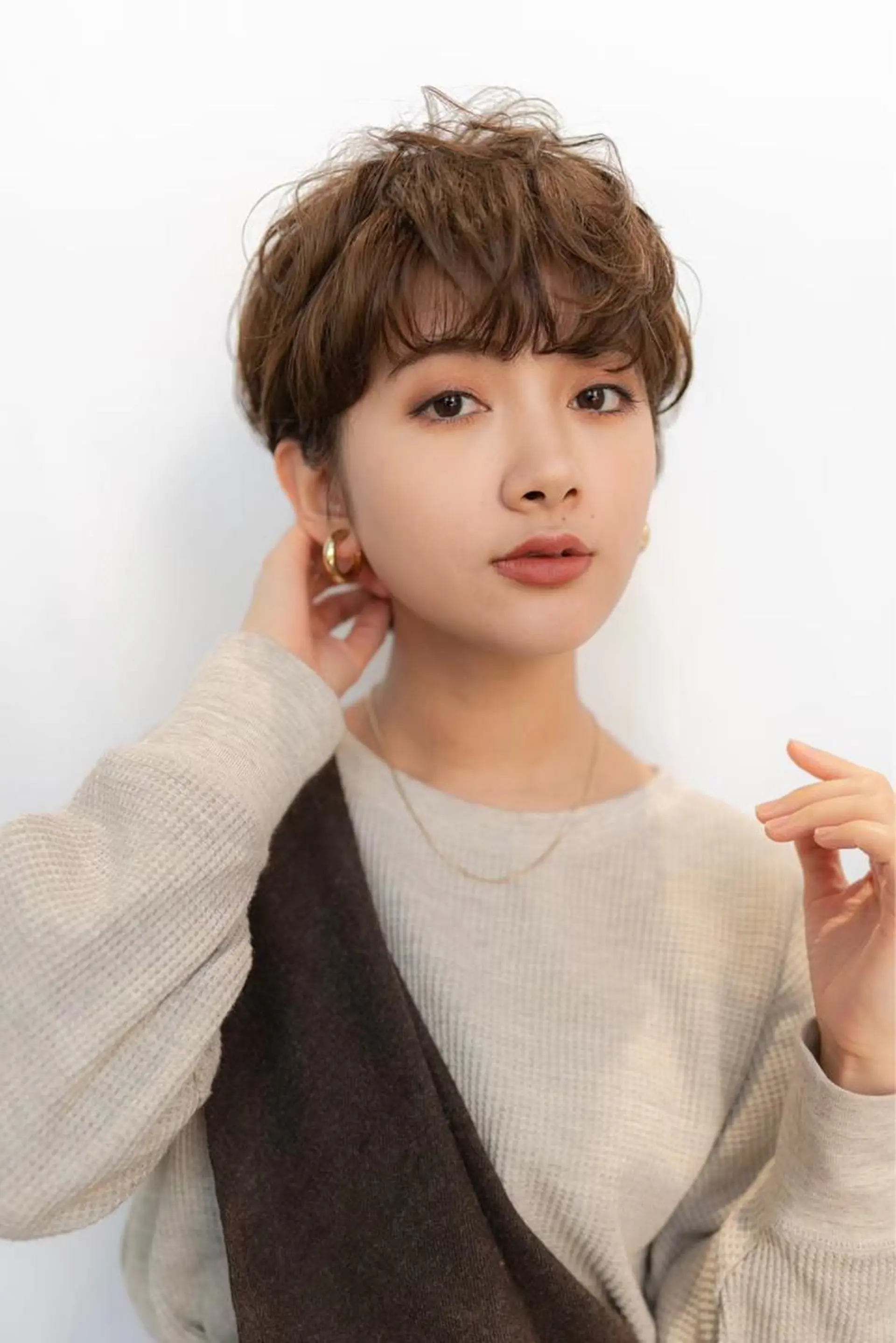 ショート カラー カット ヘアカラー トリートメント 🉐レイヤー/塩見 弘樹🉐渋谷のヘアスタイル