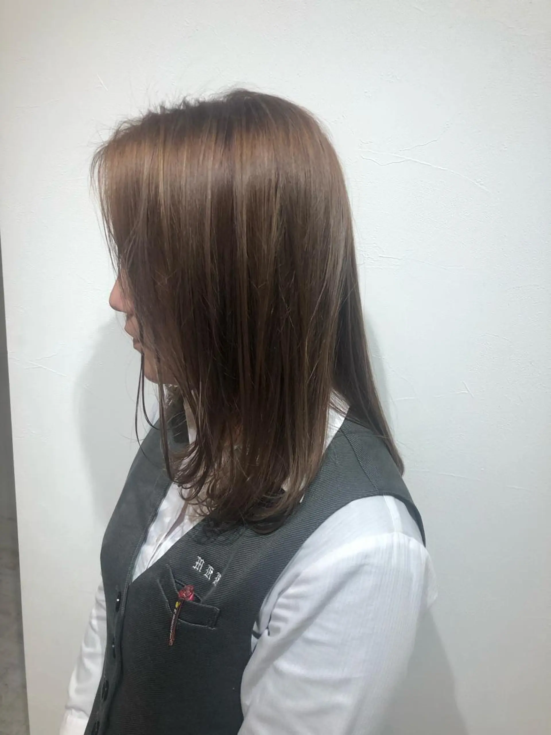 セミロング カラー ブリーチ Warmcolors 🎀Reonaのヘアスタイル