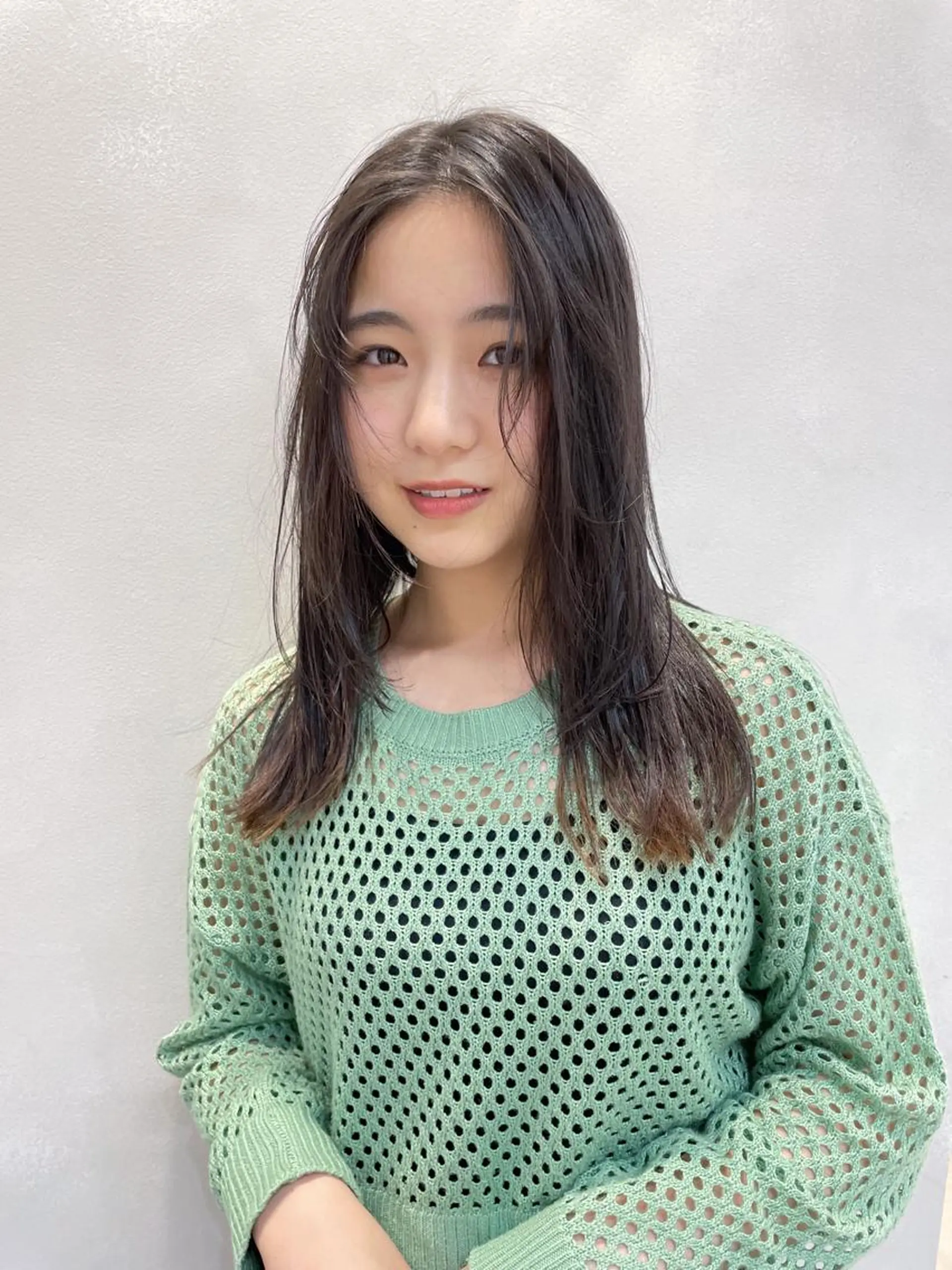 ロング 青木 優歩のヘアスタイル