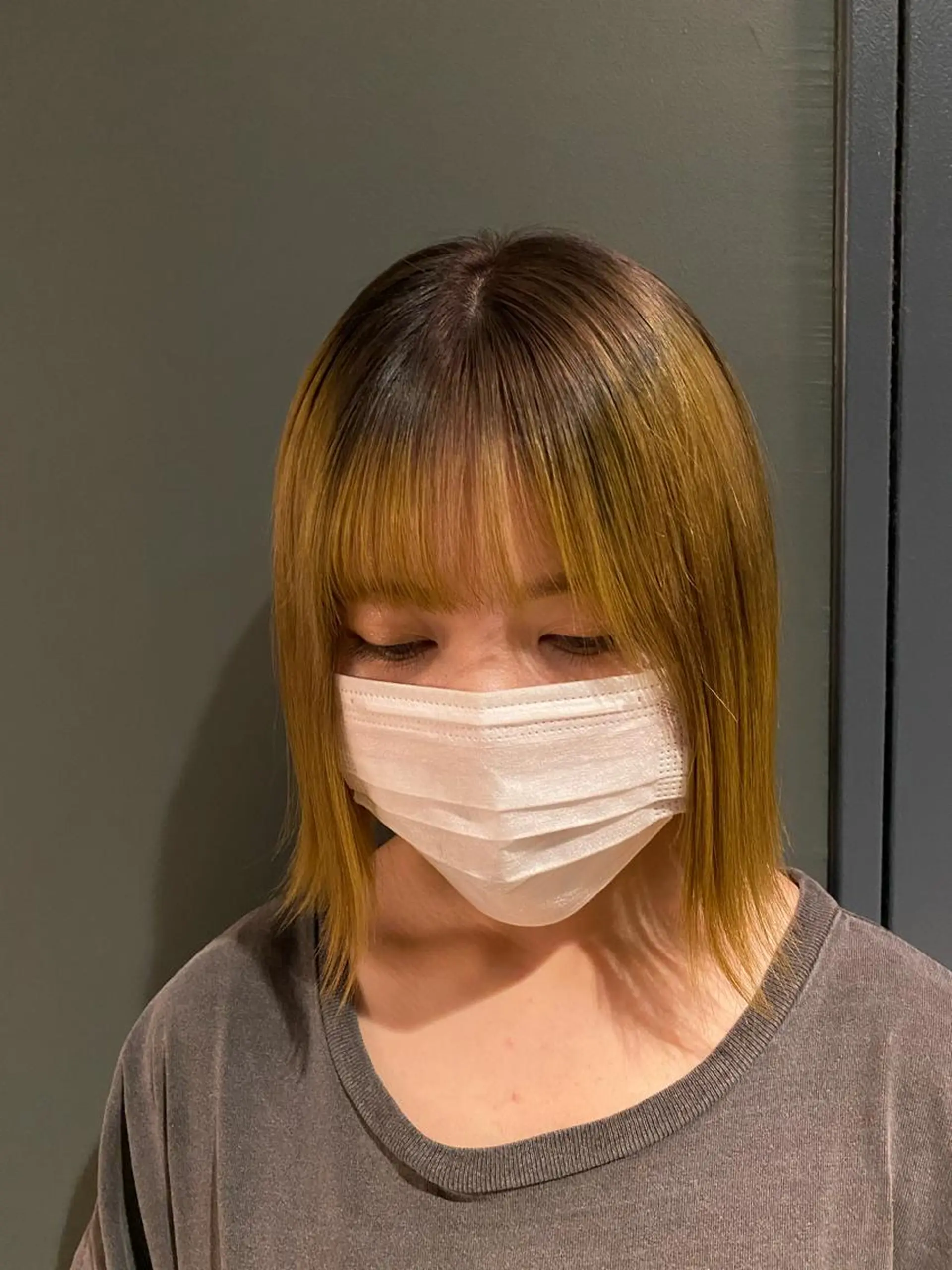 ミディアム カラー GO TO DAY渋谷モディ店所属・stylist トモヤのヘアスタイル