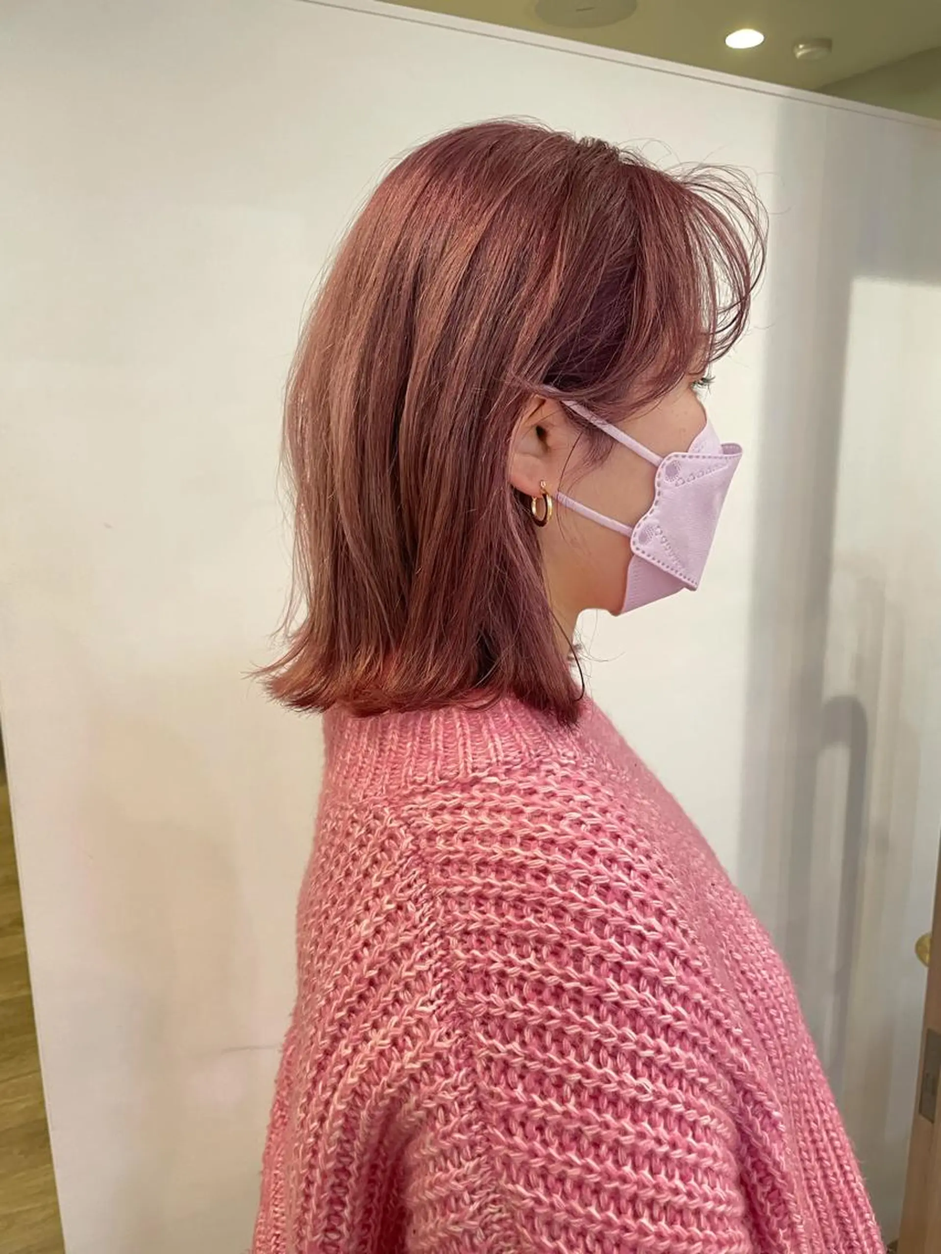 カラー 大迫 江梨のヘアスタイル