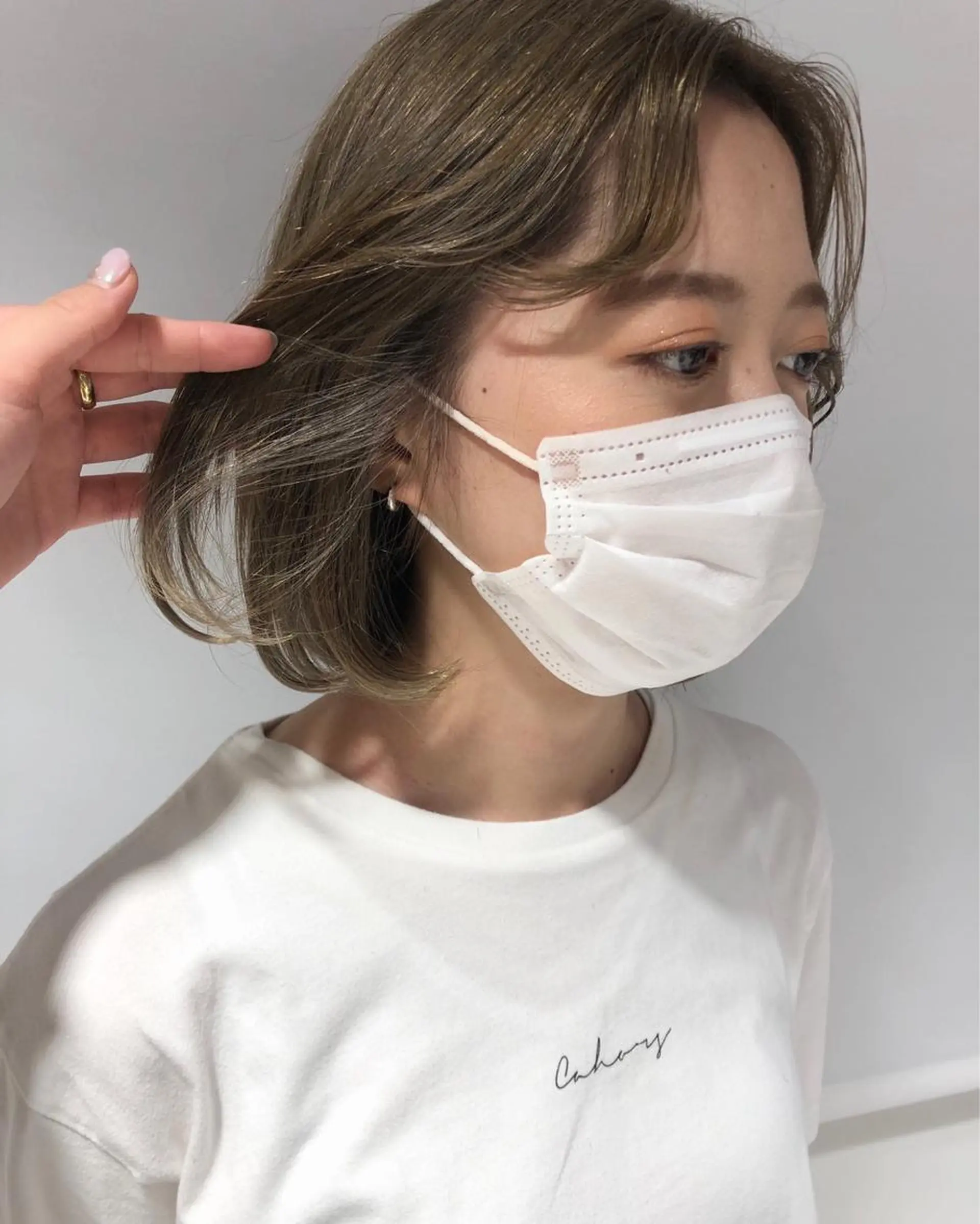 ショート カラー 遠藤 愛莉のヘアスタイル