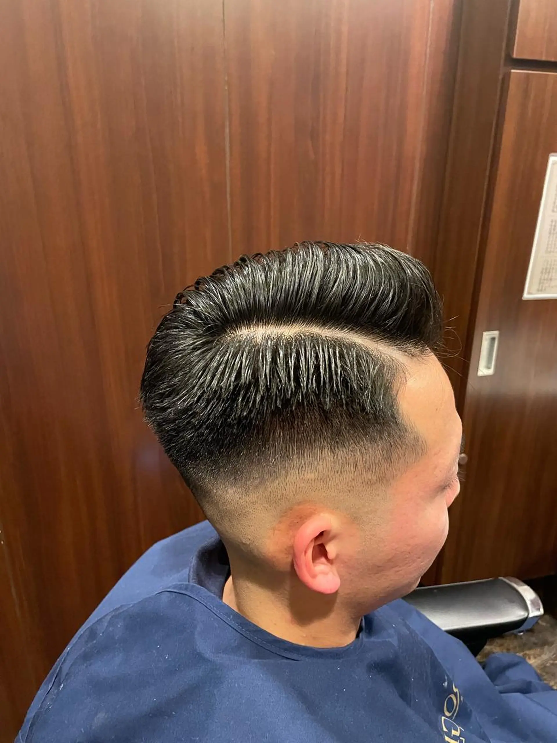 ショート メンズ フェードカット takikawa ryuのヘアスタイル