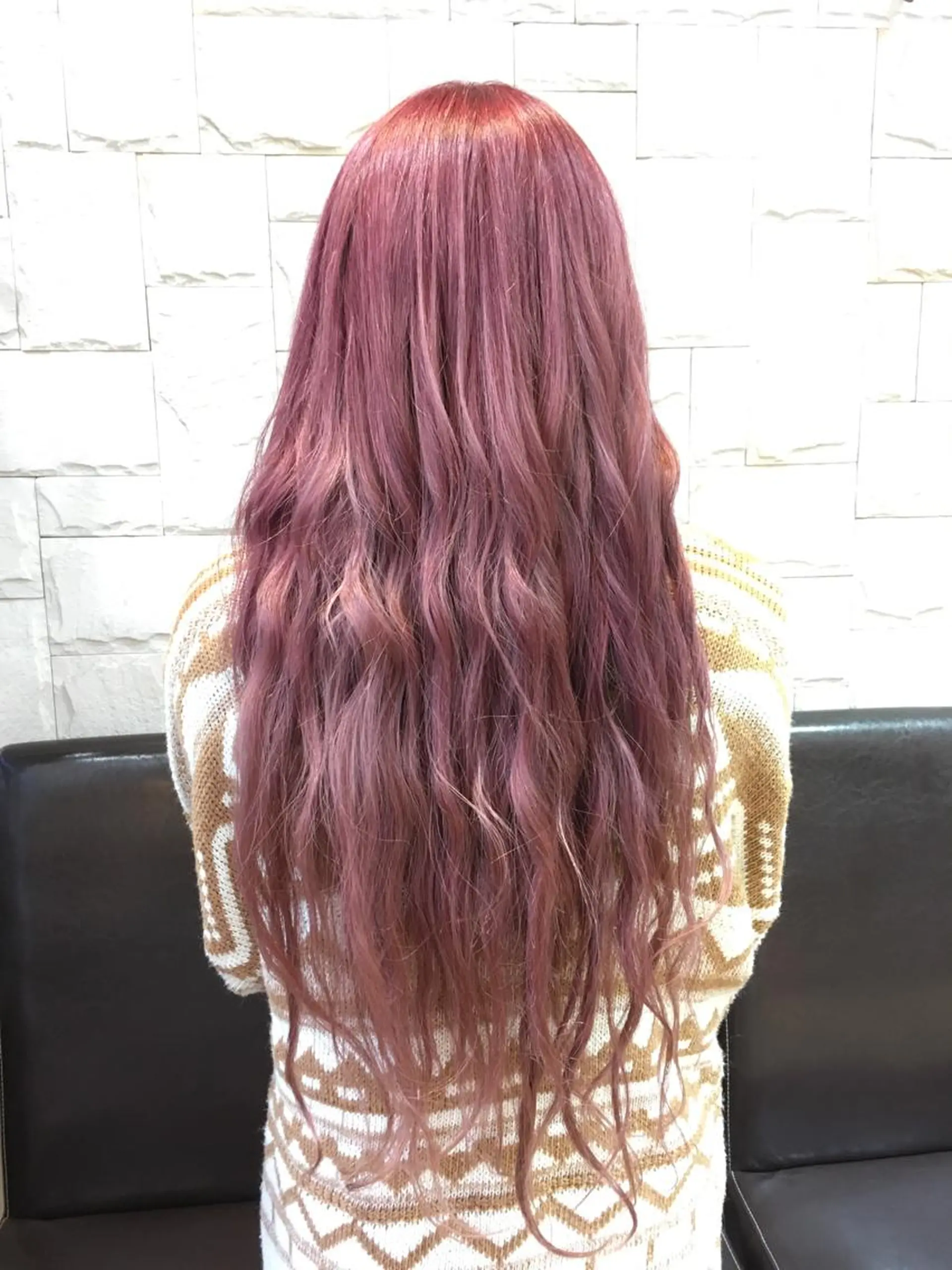 セミロング ロング カラー ダブルカラー ピンクカラー ✨🌿大人可愛い愛さ れhair🌿✨松本のヘアスタイル