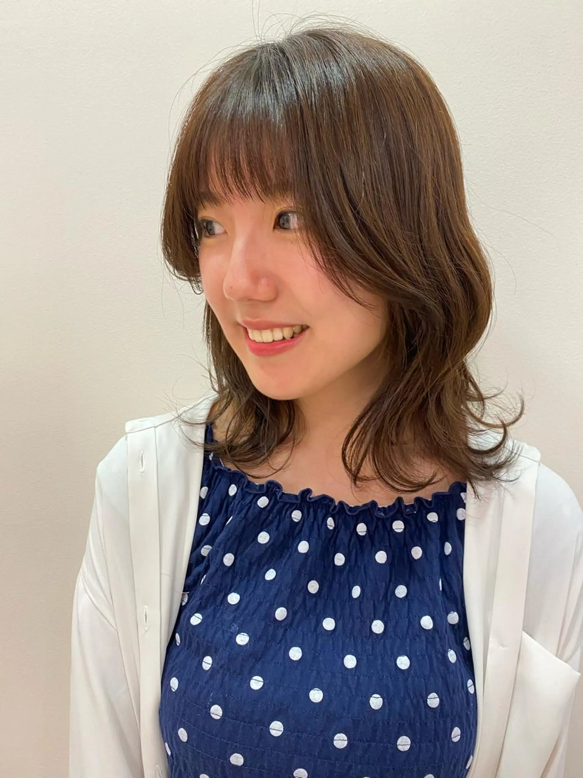 ミディアム レイヤー/ウルフ🤎 mayo.のヘアスタイル