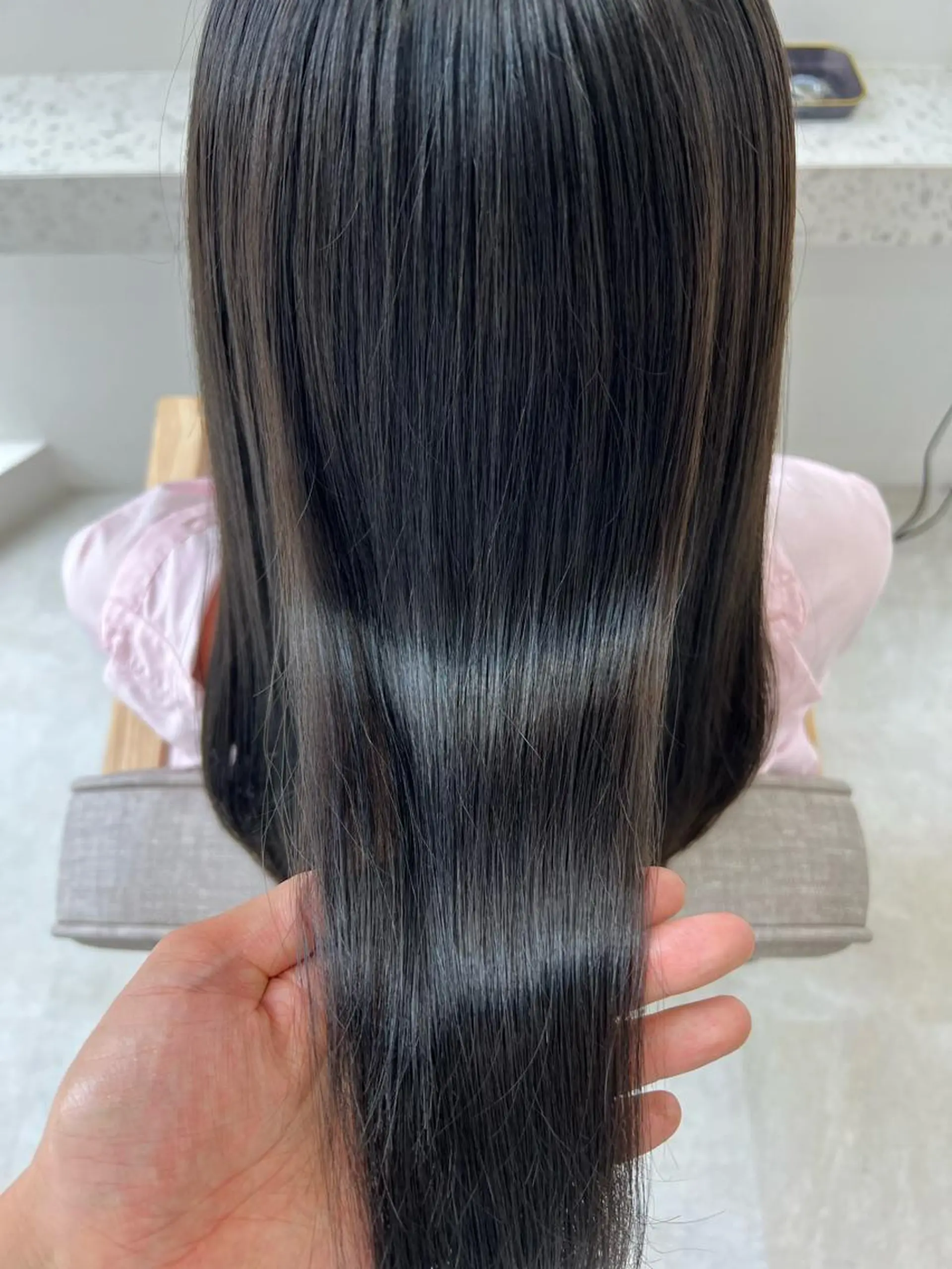 ミディアム カラー ✨艶髪✨ 吉田誠のヘアスタイル