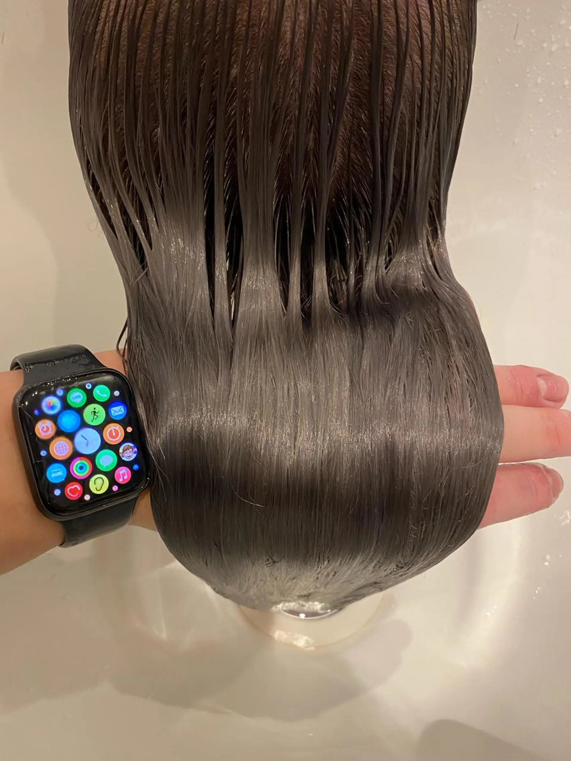 ロング カット ヘアカラー 大内田 凌馬のヘアスタイル