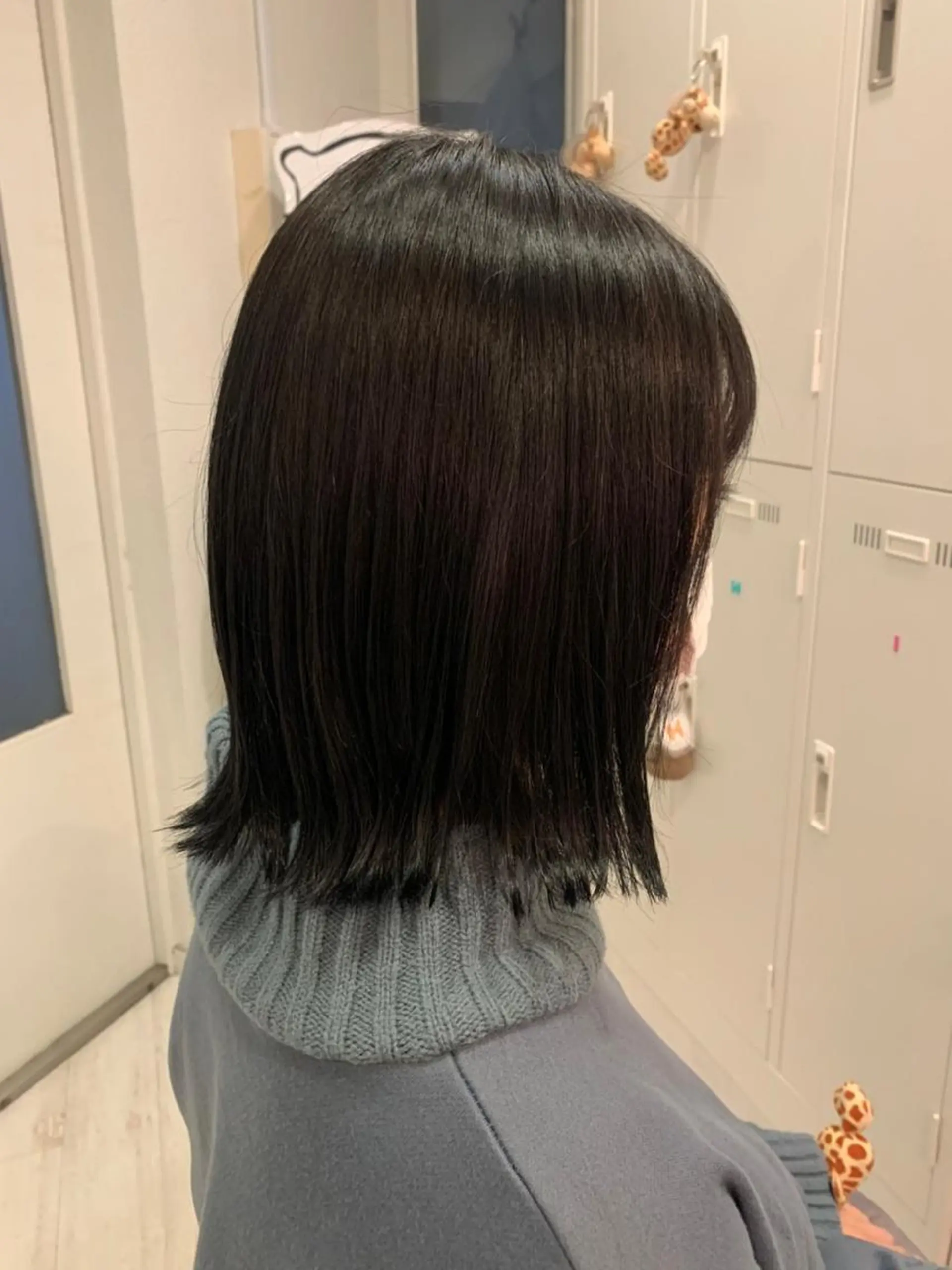 カラー ミディアム ミディアムパーマ アディクシーカラー アクアカラー アッシュ バレイヤージュ カット 縮毛矯正 トリートメント N° uairo 川崎店【ユアイロ】のヘアスタイル