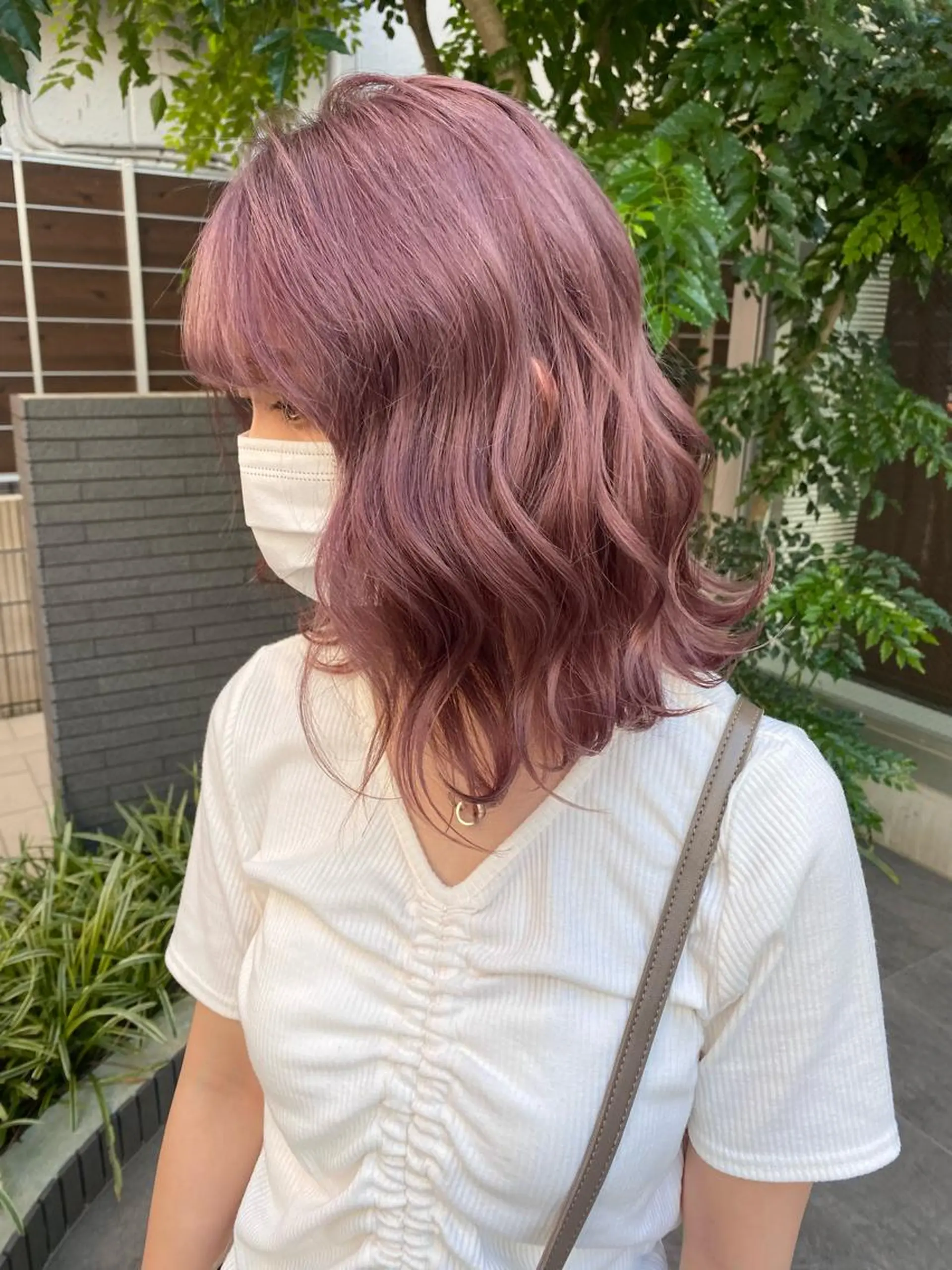 ミディアム 🌈8月末までシャ イン輝きハイトーン✨のヘアスタイル