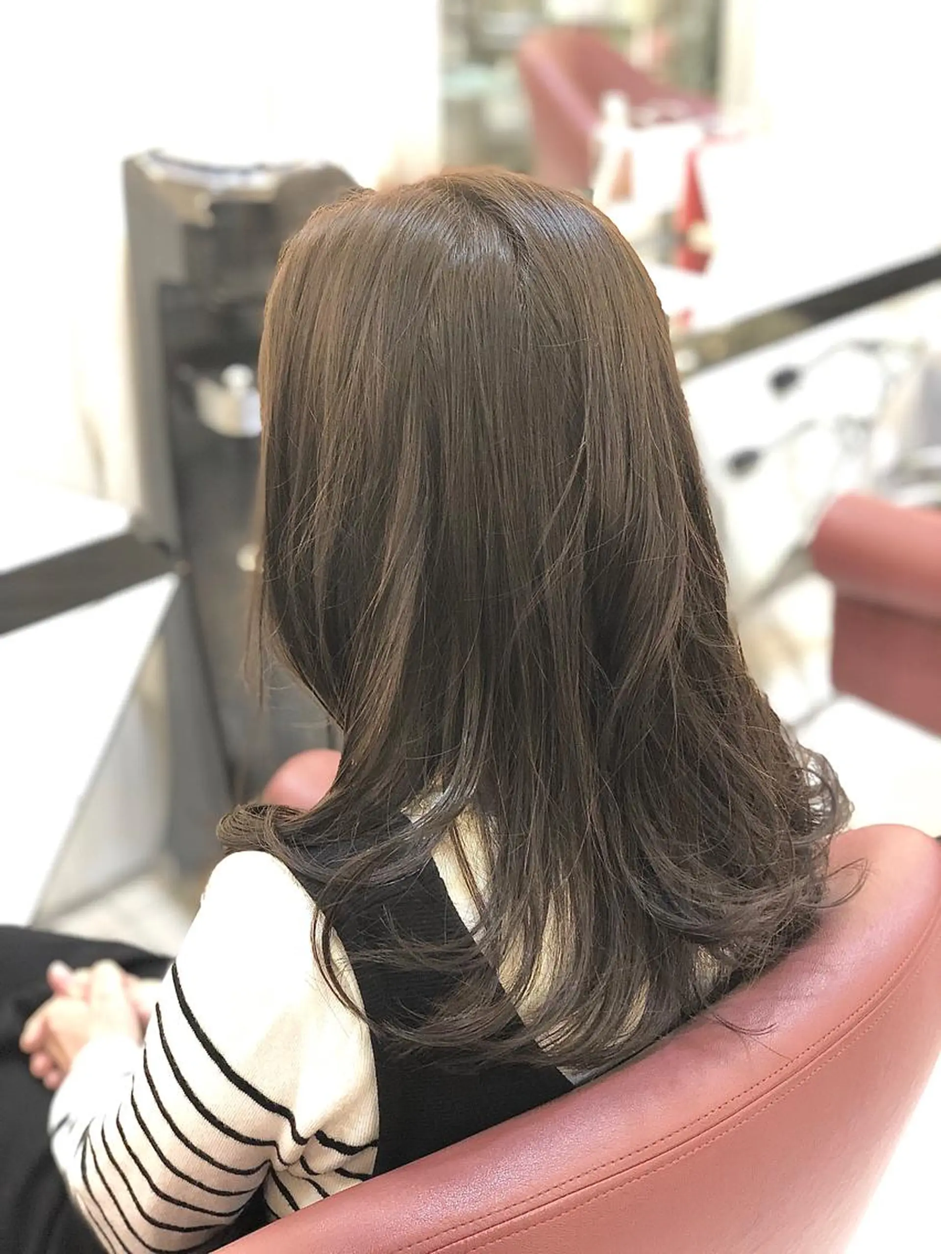 セミロング カラー 【髪質改善×カラー】 QUALIS沓掛貴浩のヘアスタイル